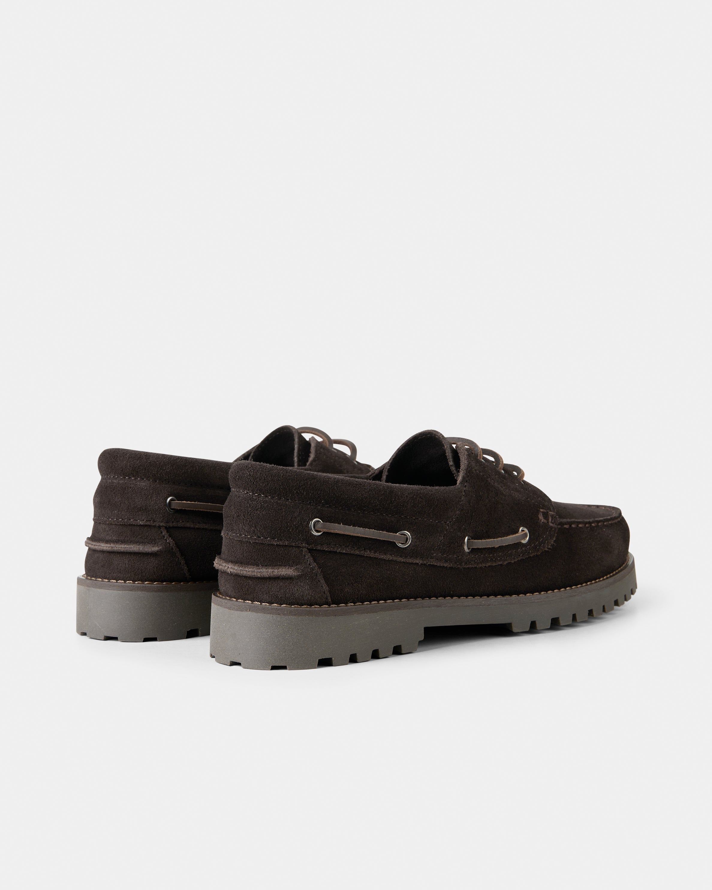 GARMENT PROJECT MAN Ollie Boat Shoe - Brown Suede Shoes 800 Brown