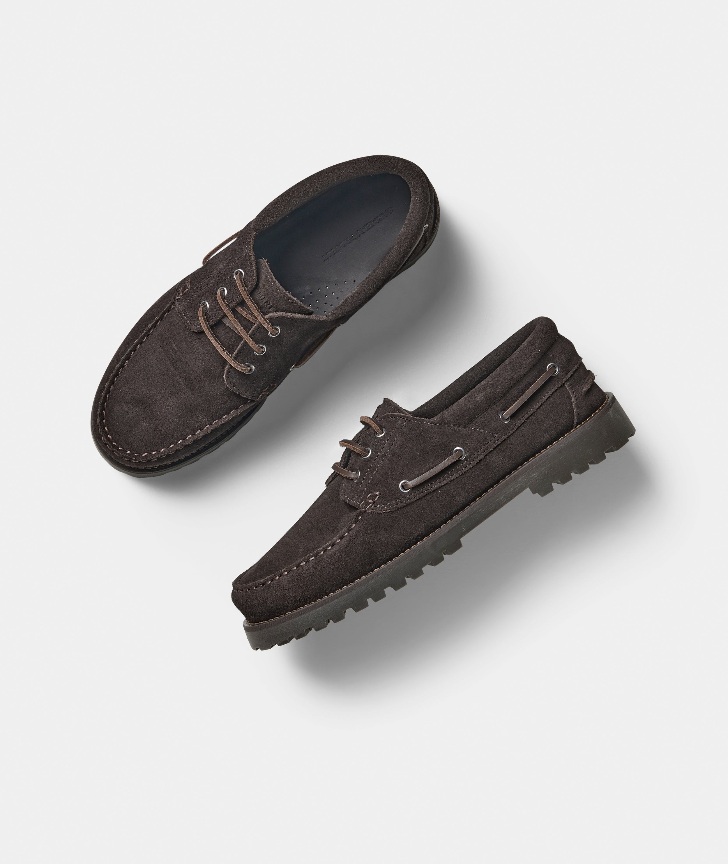 GARMENT PROJECT MAN Ollie Boat Shoe - Brown Suede Shoes 800 Brown