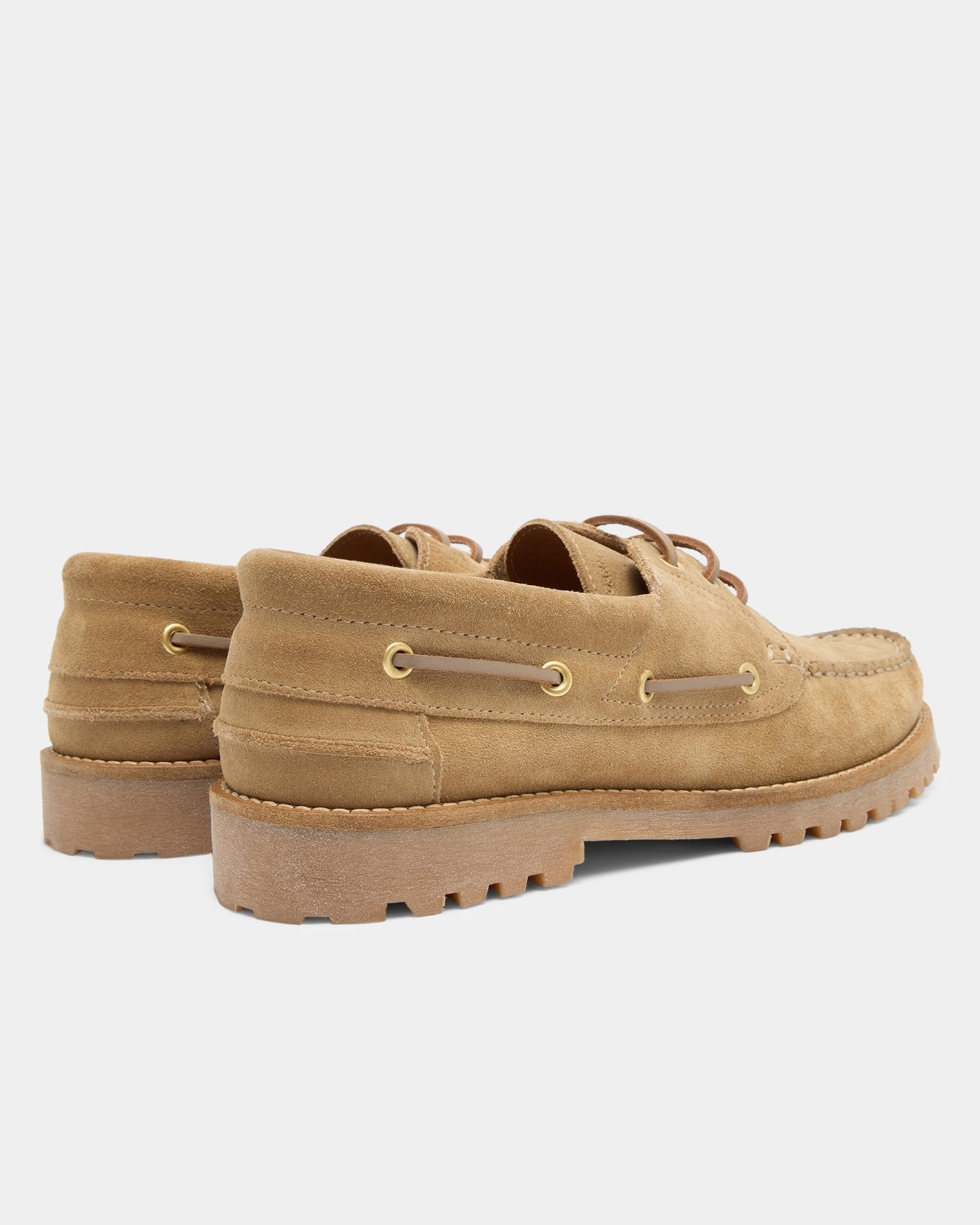 GARMENT PROJECT MAN Ollie Boat Shoe - Earth Suede Shoes 260 Earth