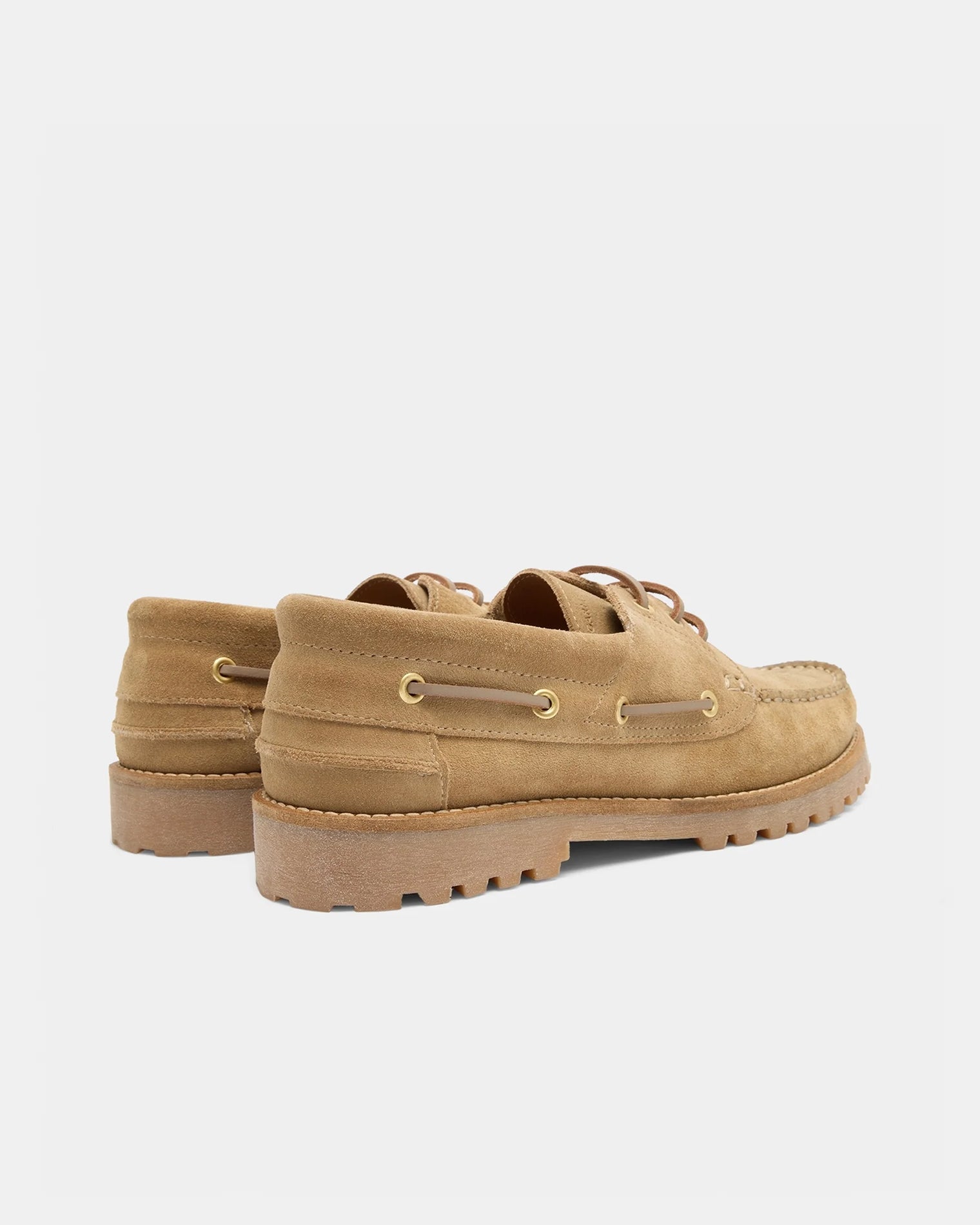 GARMENT PROJECT MAN Ollie Boat Shoe - Earth Suede Shoes 260 Earth