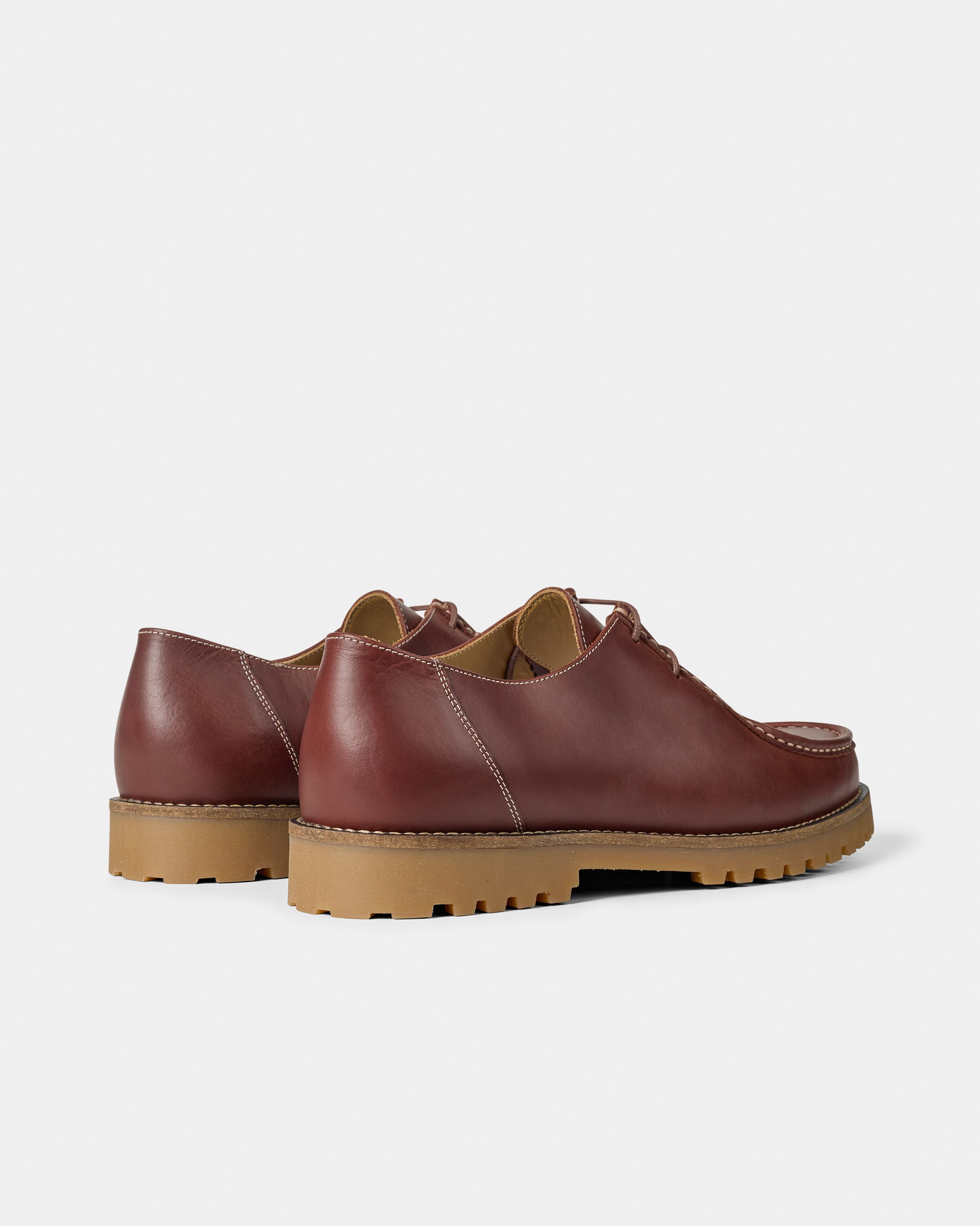 GARMENT PROJECT MAN Ollie Moc Toe - Brown Leather Shoes 800 Brown