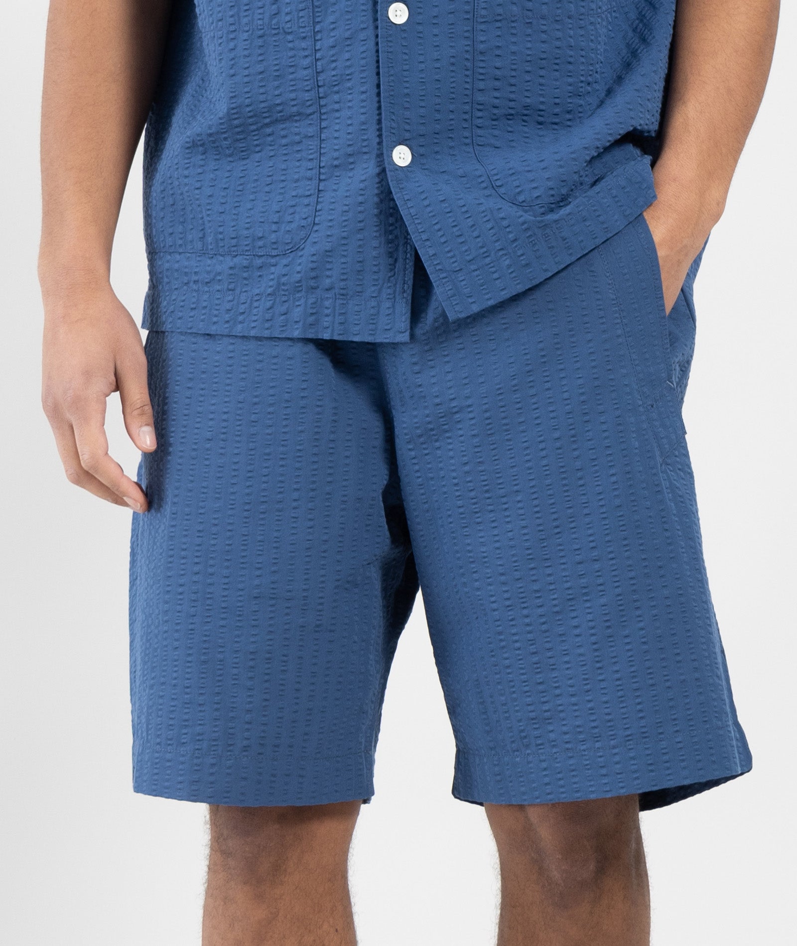 GARMENT PROJECT MAN Osaka Shorts - Washed Blue Shorts 550 Blue