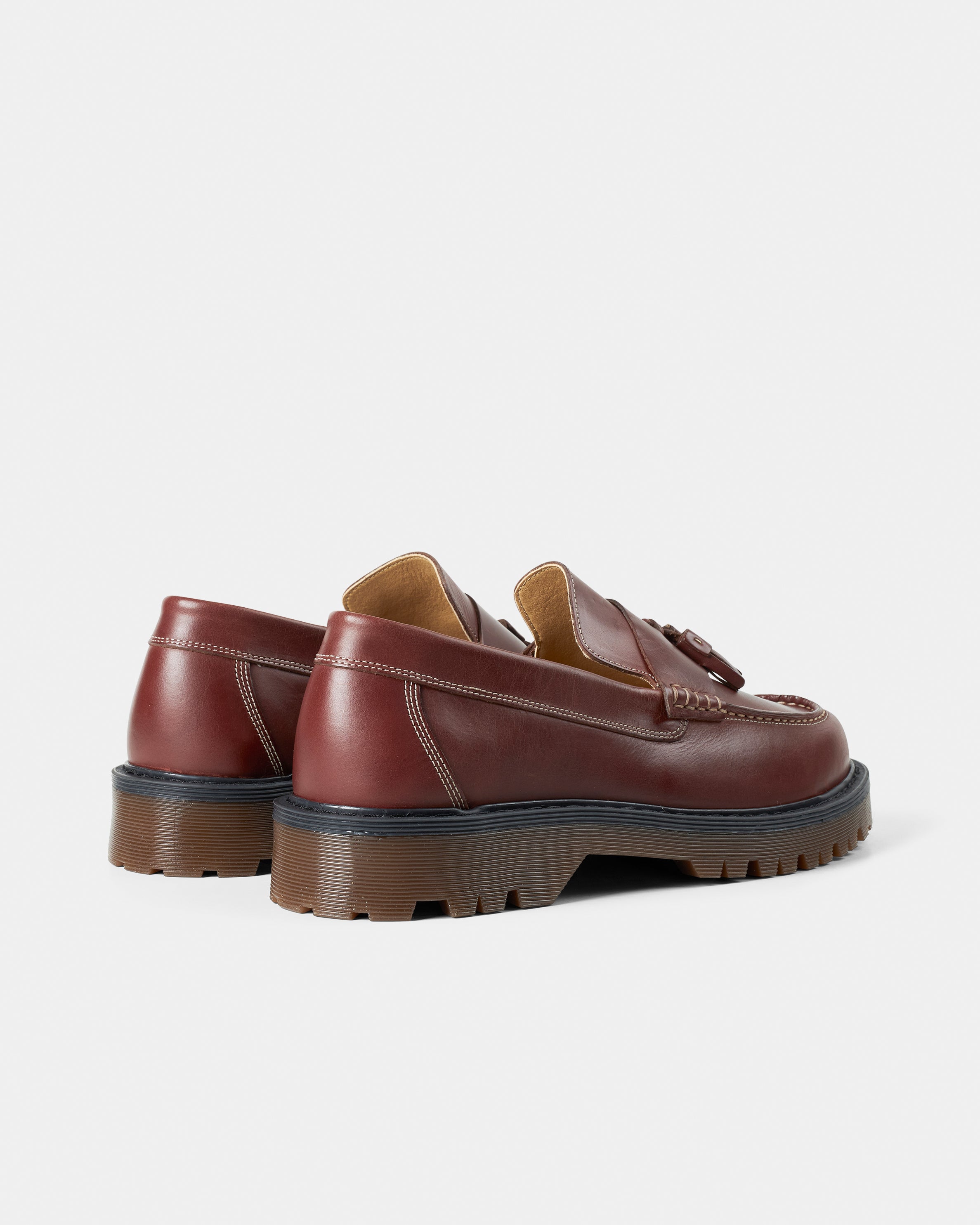 GARMENT PROJECT MAN Pete Loafer - Brown Leather Loafer 800 Brown