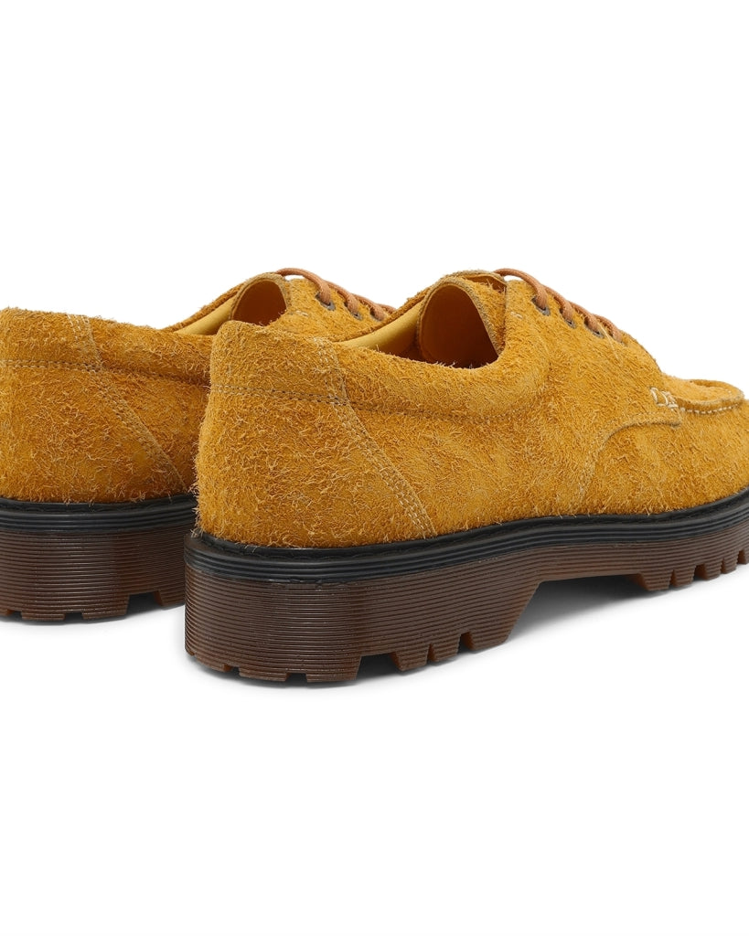 GARMENT PROJECT MAN Pete Moc Toe - Honey Hairy Suede Shoes 340 Honey