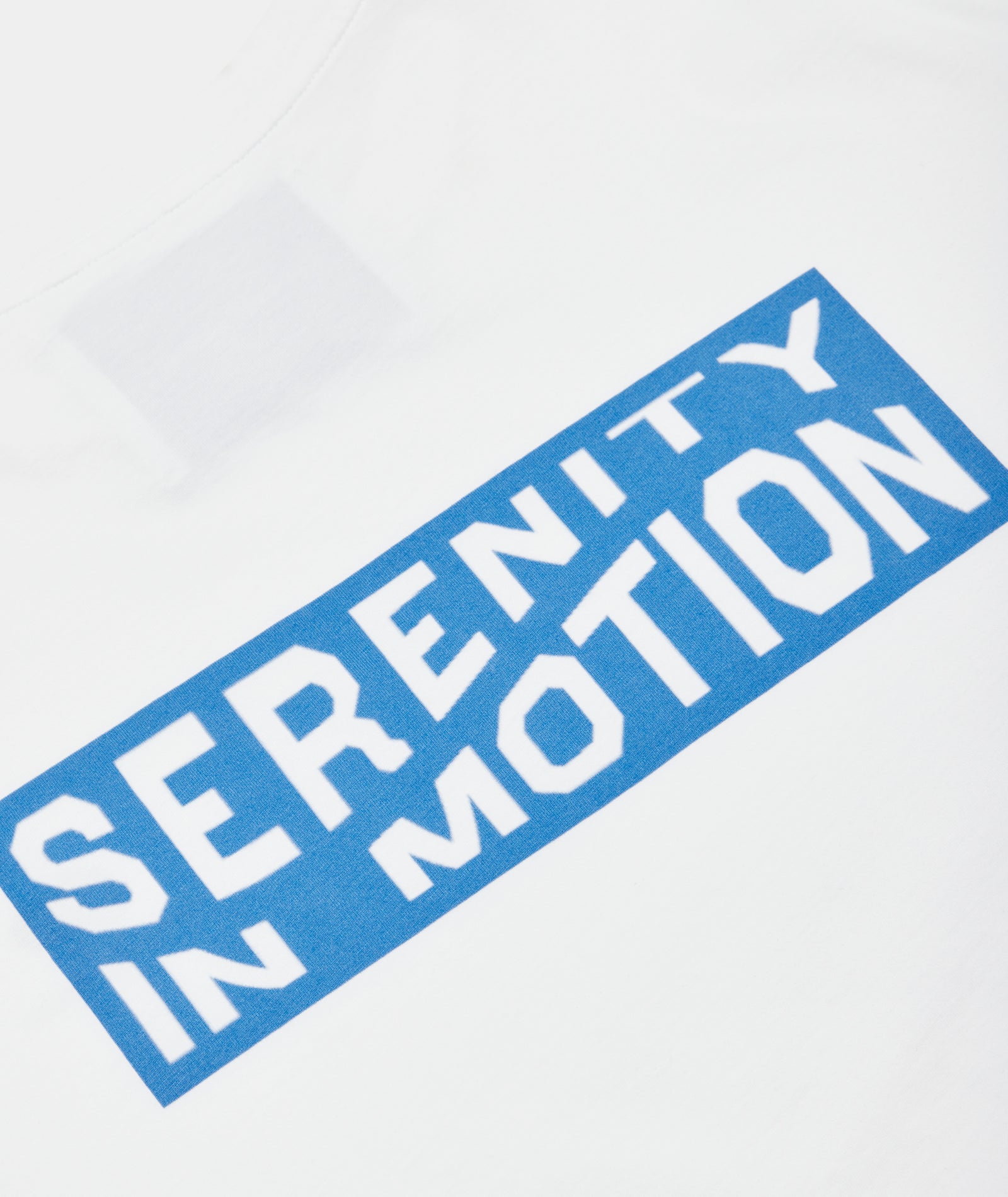 GARMENT PROJECT MAN Relaxed Fit Tee - White / Serenity in motion T-shirt 100 White
