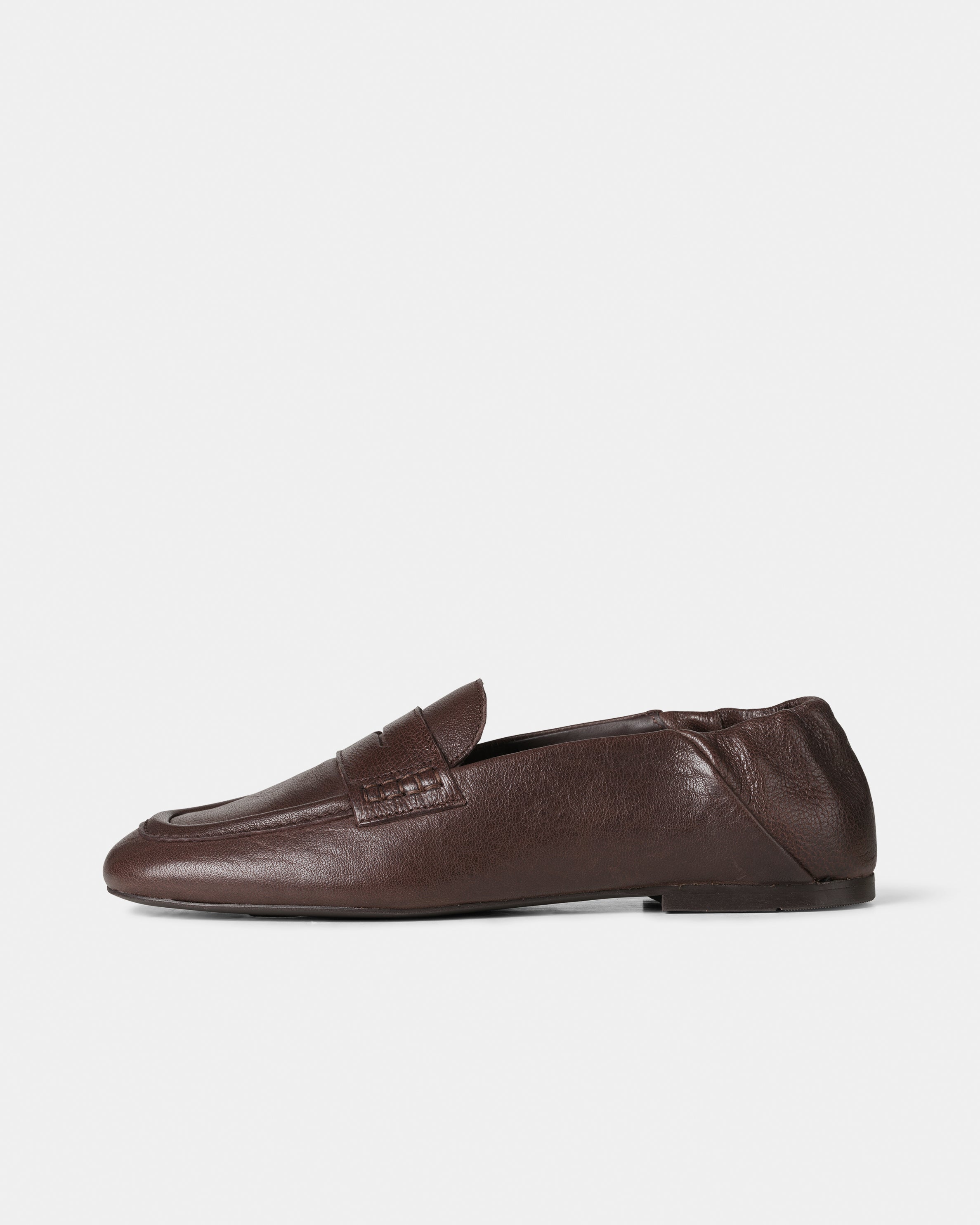 GARMENT PROJECT WMNS Robin - Brown Leather Loafer 800 Brown