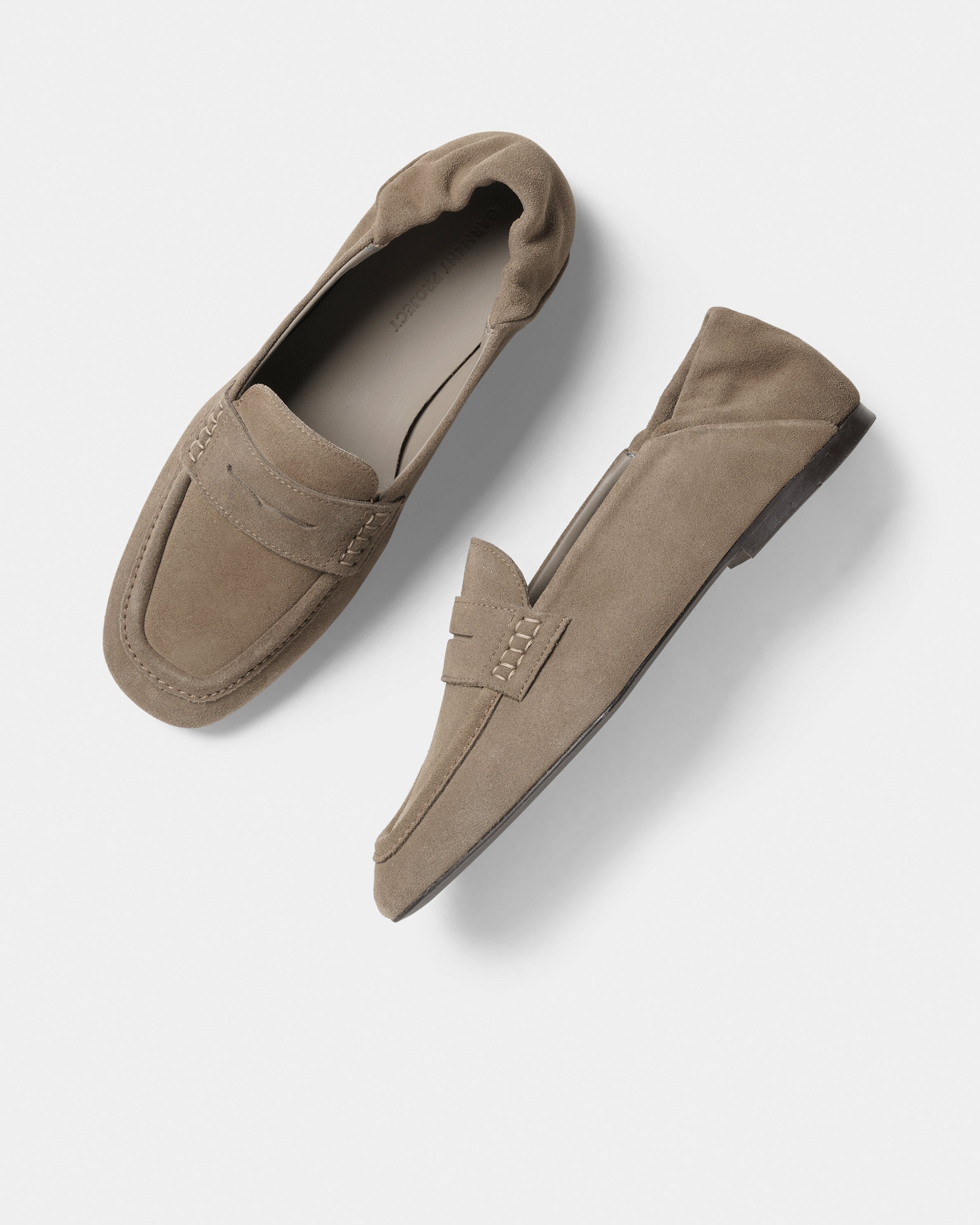 GARMENT PROJECT WMNS Robin - Truffle Suede Loafer 265 Truffle