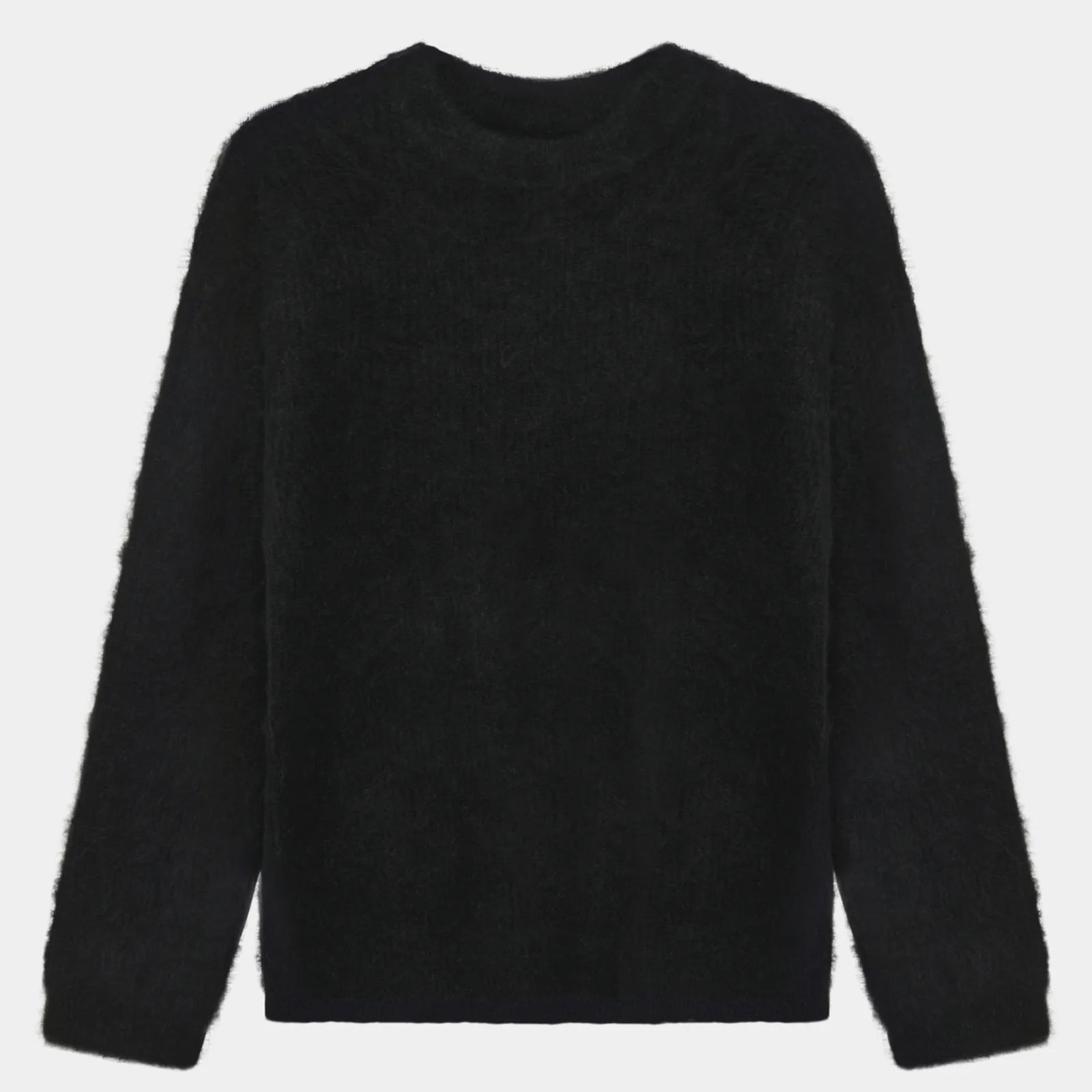 GARMENT PROJECT MAN Rowan Alpaca Knit - Black Knit 999 Black