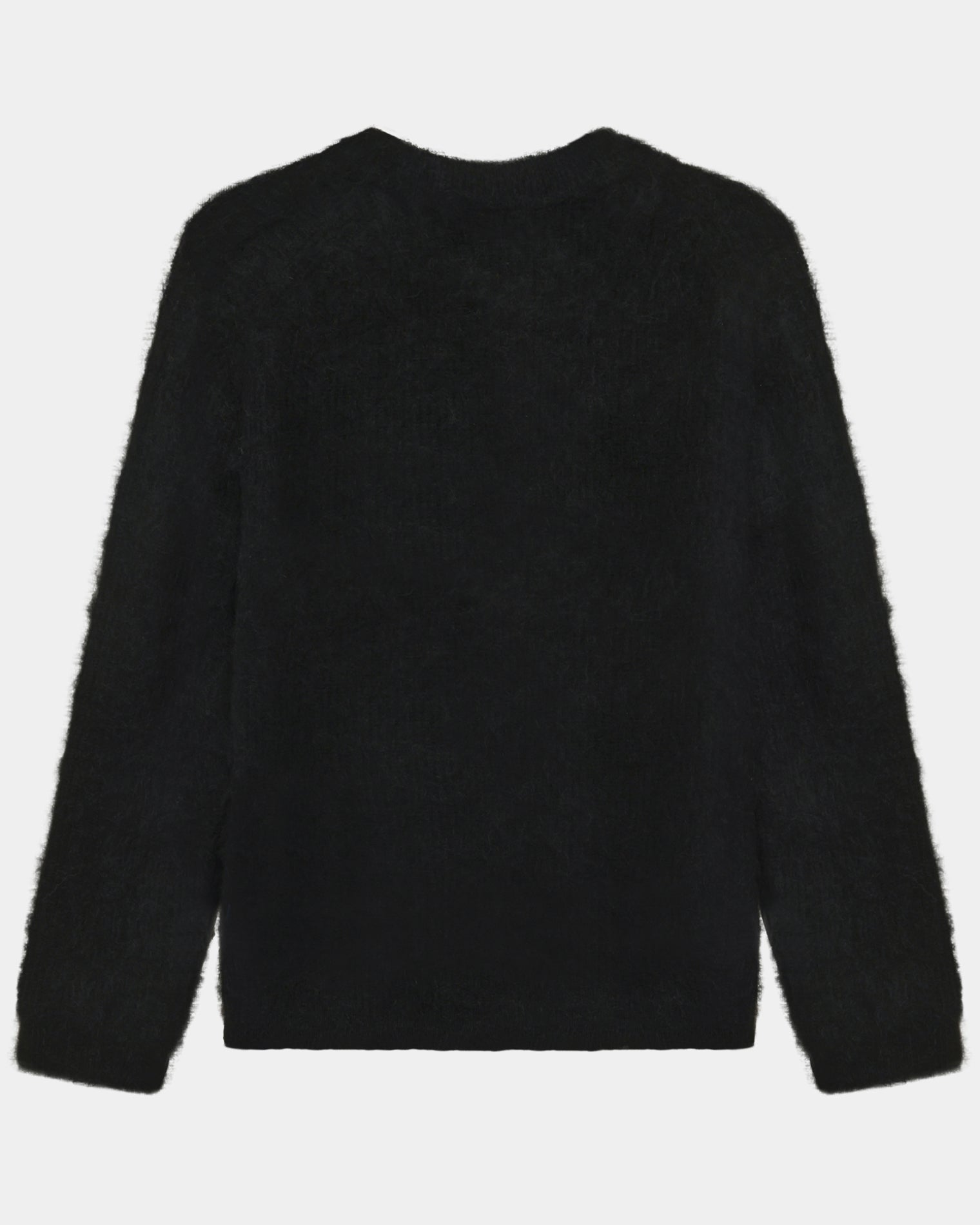 GARMENT PROJECT MAN Rowan Alpaca Knit - Black Knit 999 Black