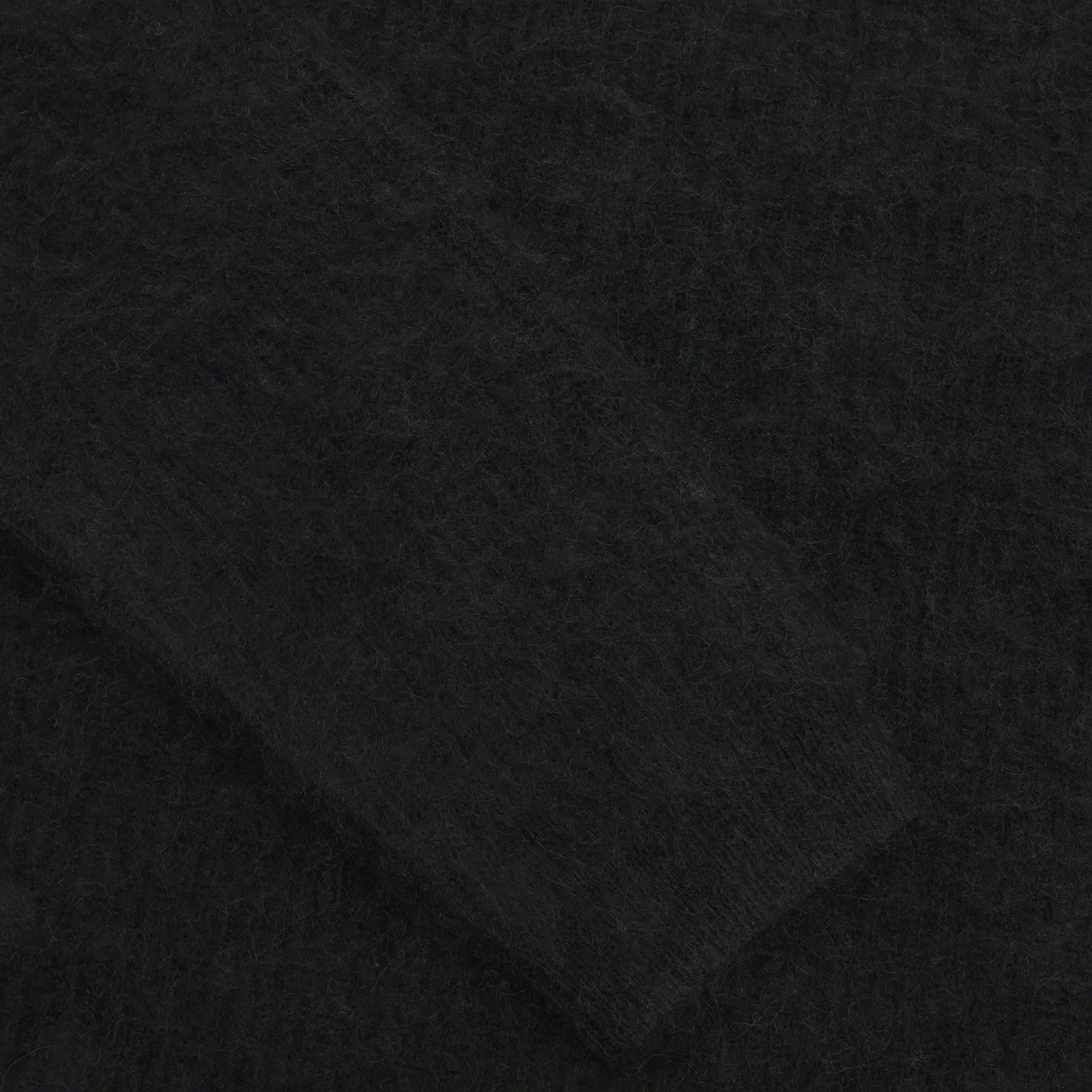 GARMENT PROJECT MAN Rowan Alpaca Knit - Black Knit 999 Black