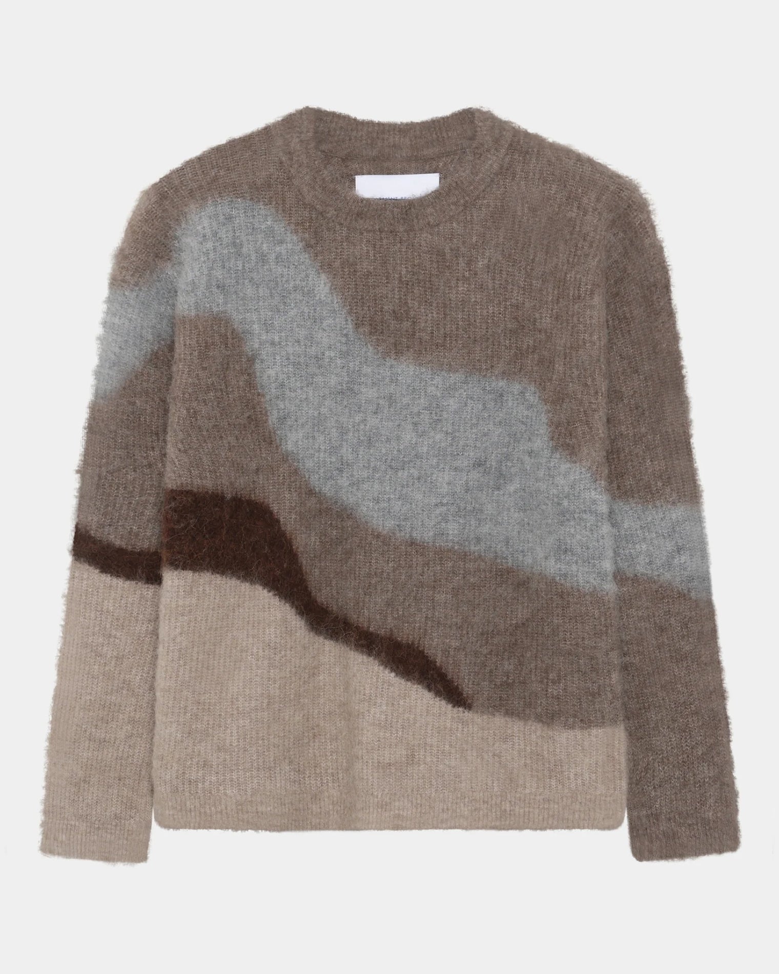 GARMENT PROJECT MAN Rowan Alpaca Knit - Earth Mix Knit 260 Earth