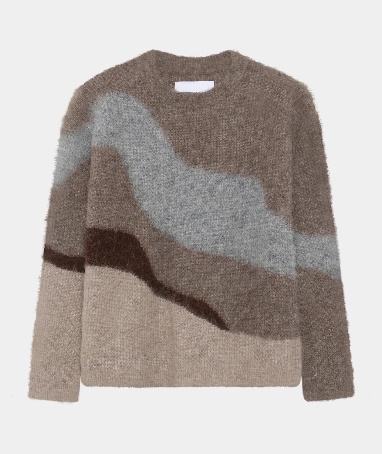 GARMENT PROJECT MAN Rowan Alpaca Knit - Earth Mix Knit 260 Earth