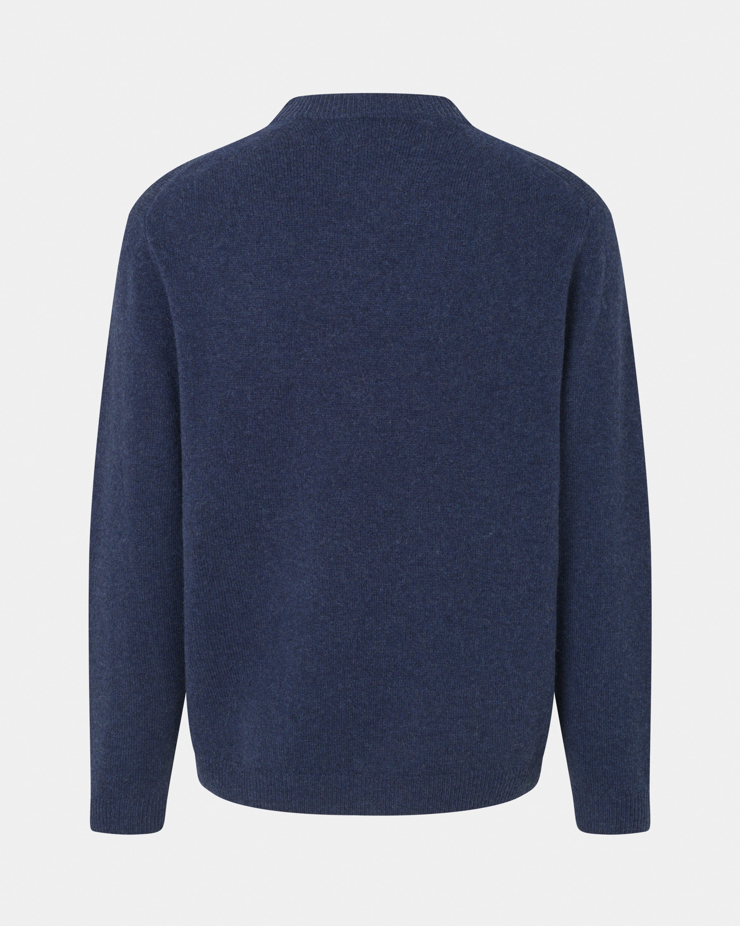 GARMENT PROJECT MAN Samuel - Navy Melange Knit 500 Navy
