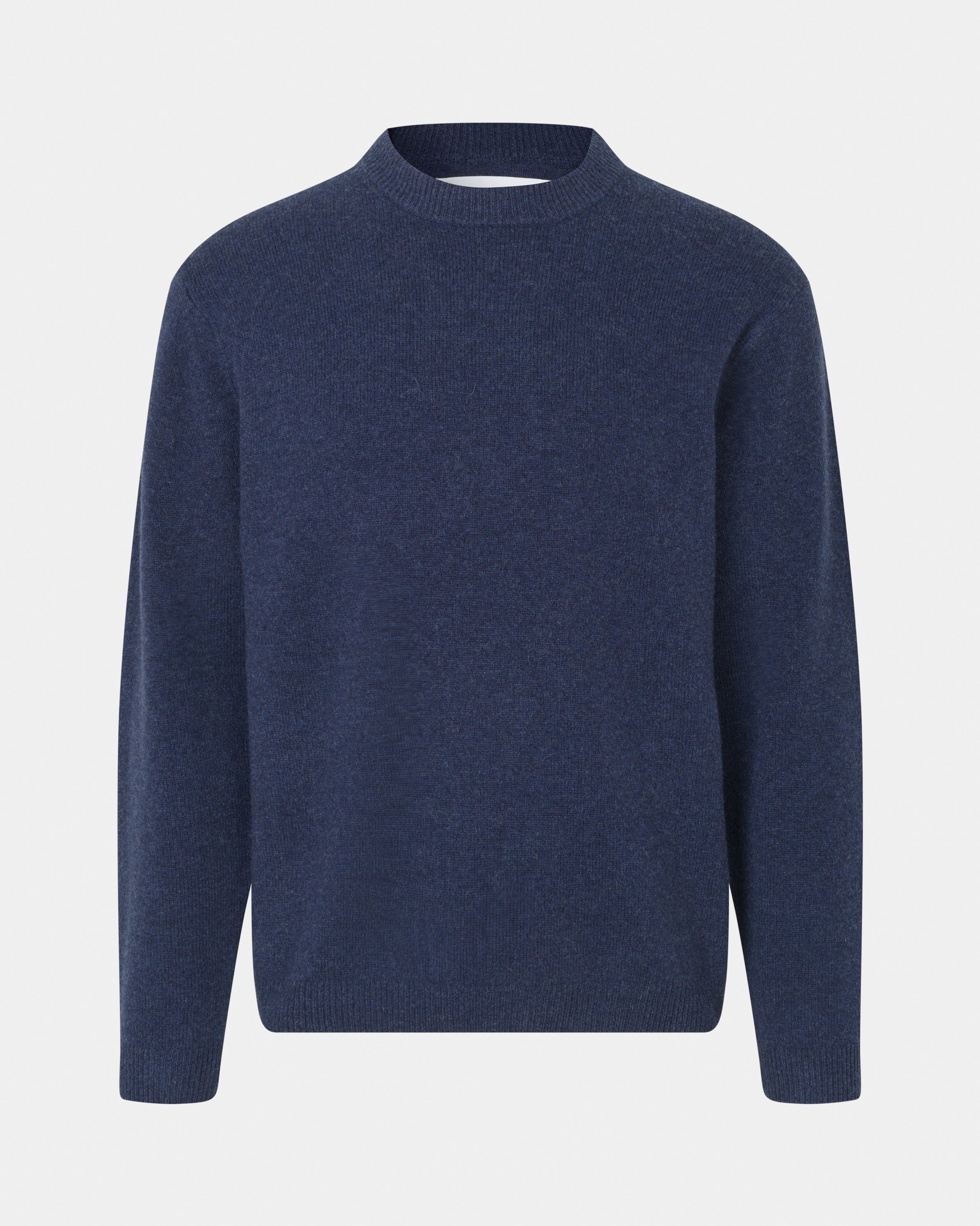 GARMENT PROJECT MAN Samuel - Navy Melange Knit 500 Navy