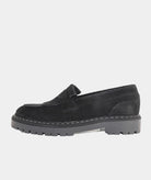 GARMENT PROJECT WMNS Skye Loafer - Black Suede Shoes 999 Black