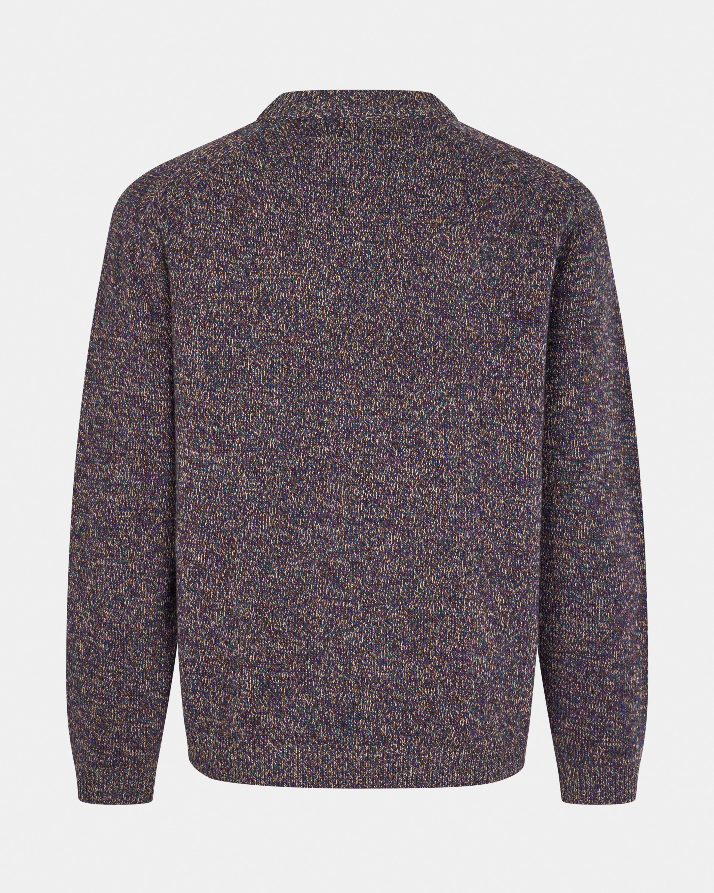 GARMENT PROJECT MAN Stanton - Purple/Dark Green Knit 770 Purple/Dark Green