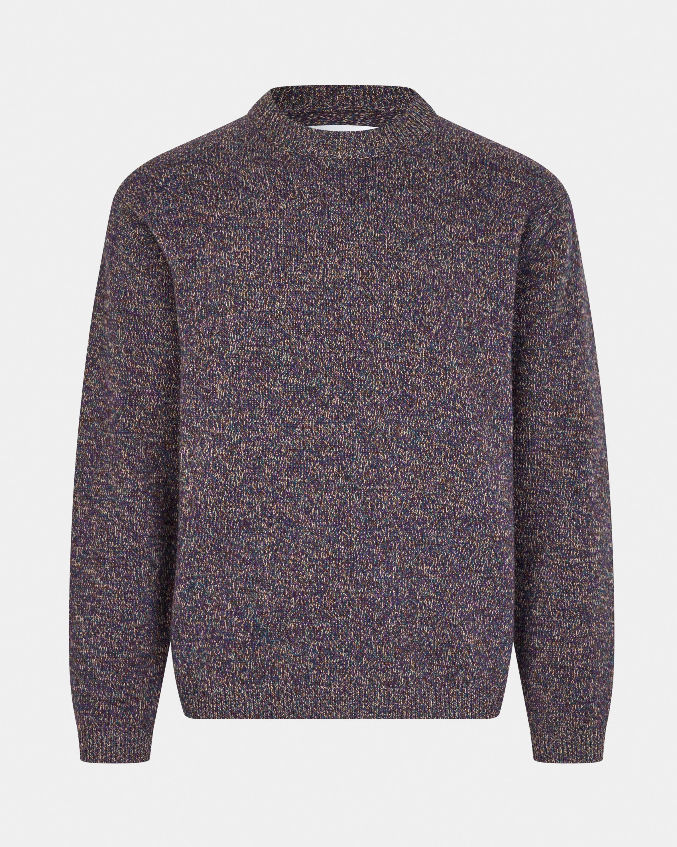GARMENT PROJECT MAN Stanton - Purple/Dark Green Knit 770 Purple/Dark Green