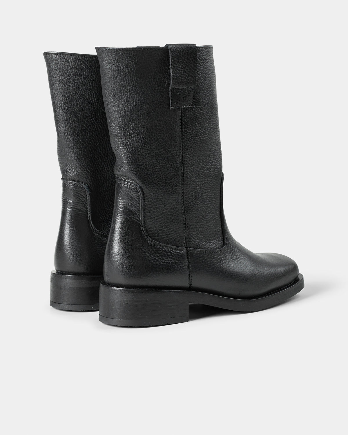 GARMENT PROJECT WMNS Tali Boot - Black Tumbled Leather Boots 999 Black