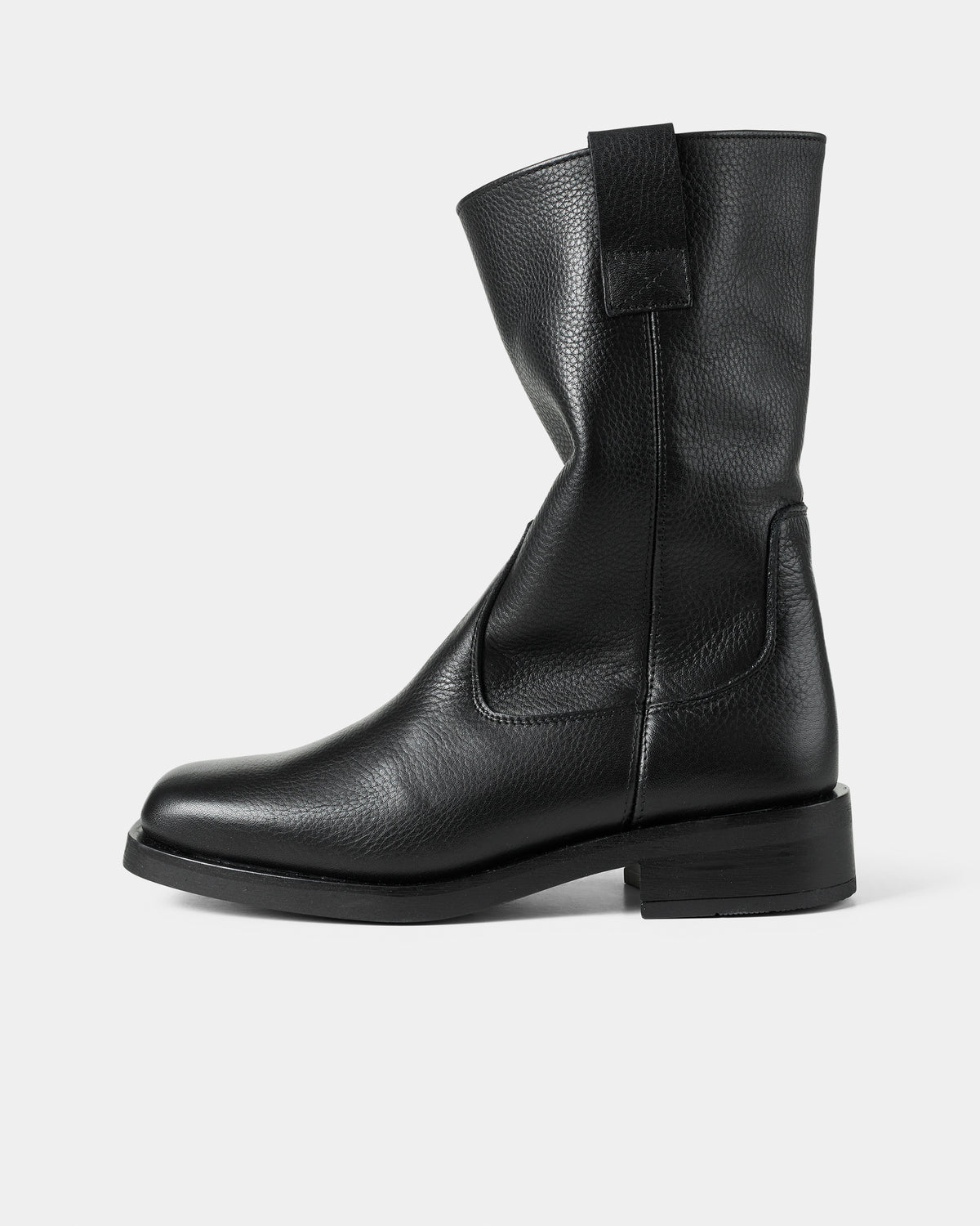 GARMENT PROJECT WMNS Tali Boot - Black Tumbled Leather Boots 999 Black