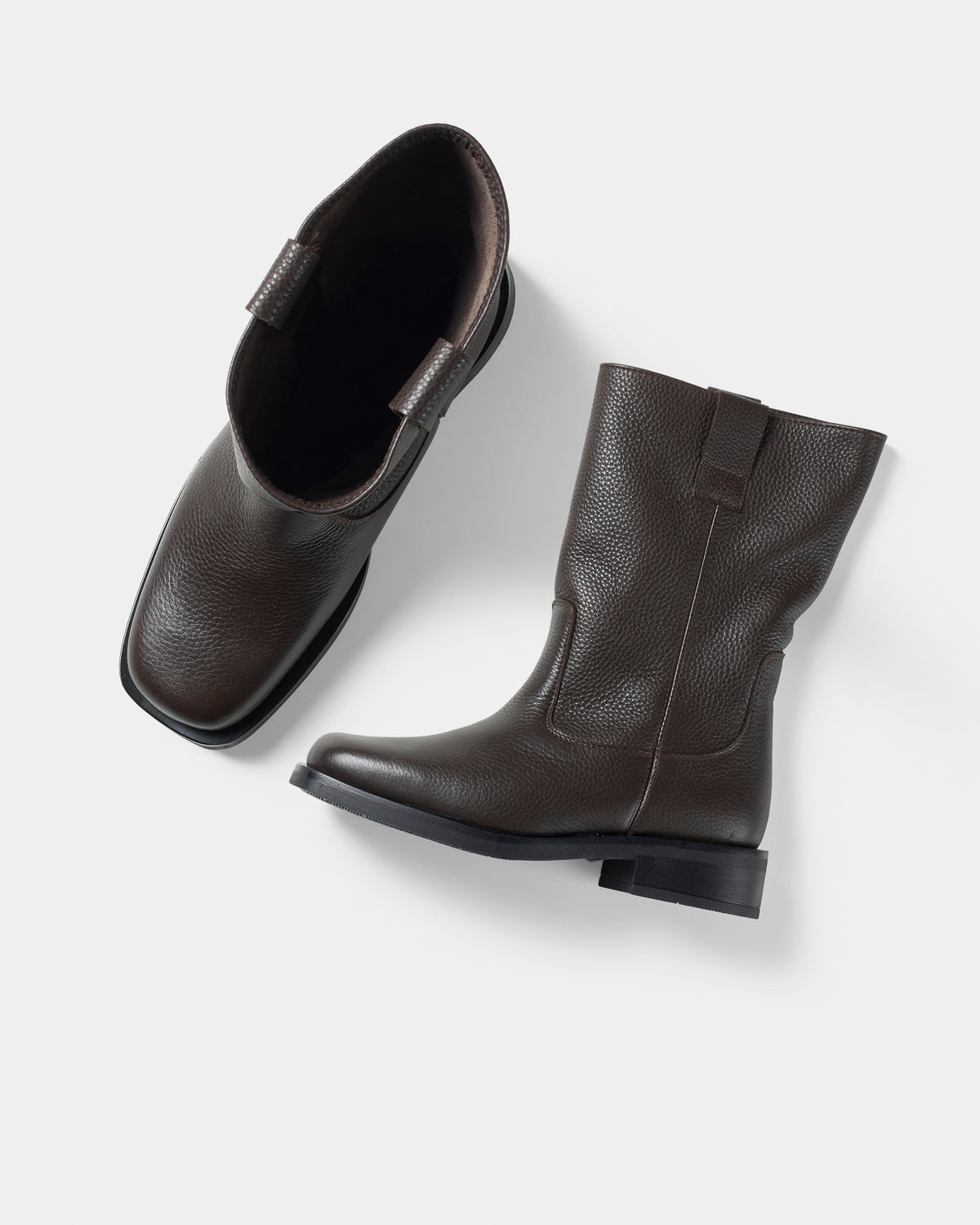 GARMENT PROJECT WMNS Tali Boot - Brown Tumbled Leather Boots 800 Brown