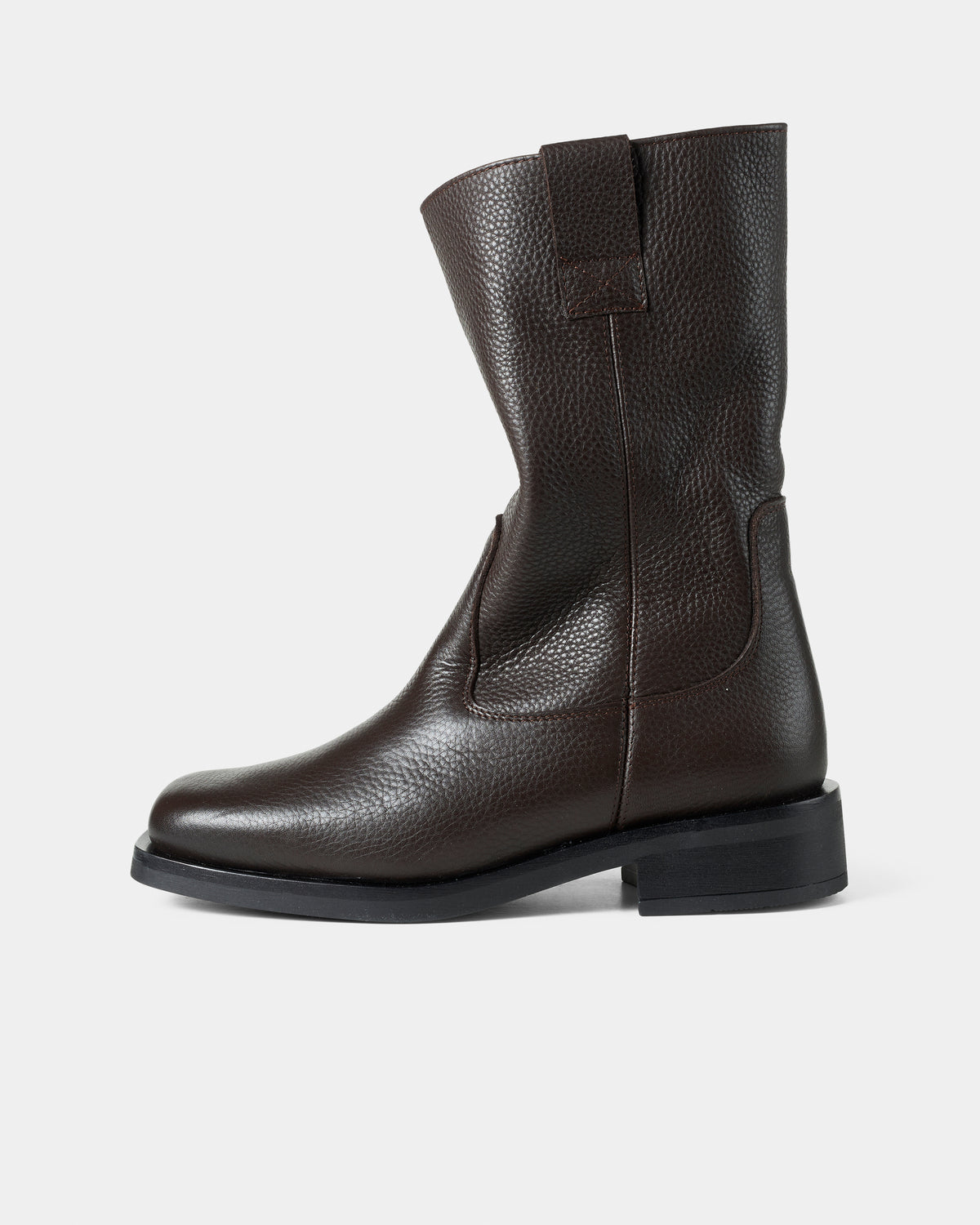 GARMENT PROJECT WMNS Tali Boot - Brown Tumbled Leather Boots 800 Brown