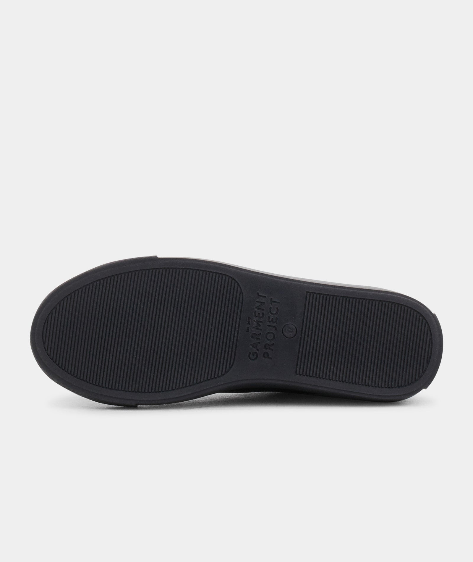 GARMENT PROJECT WMNS Type - Black Rubberised Leather Shoes 999 Black