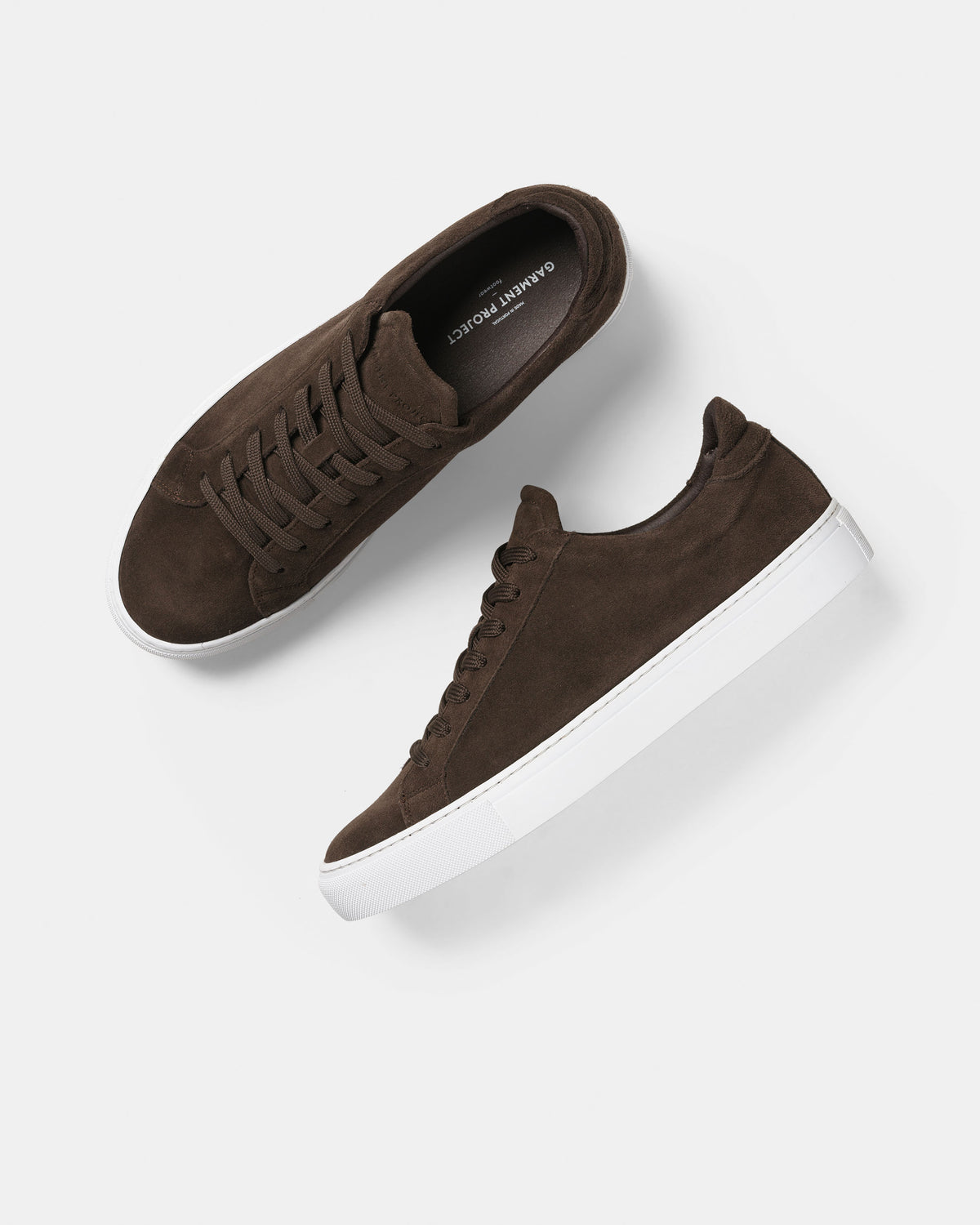 GARMENT PROJECT MAN Type - Brown Suede Sneakers 800 Brown