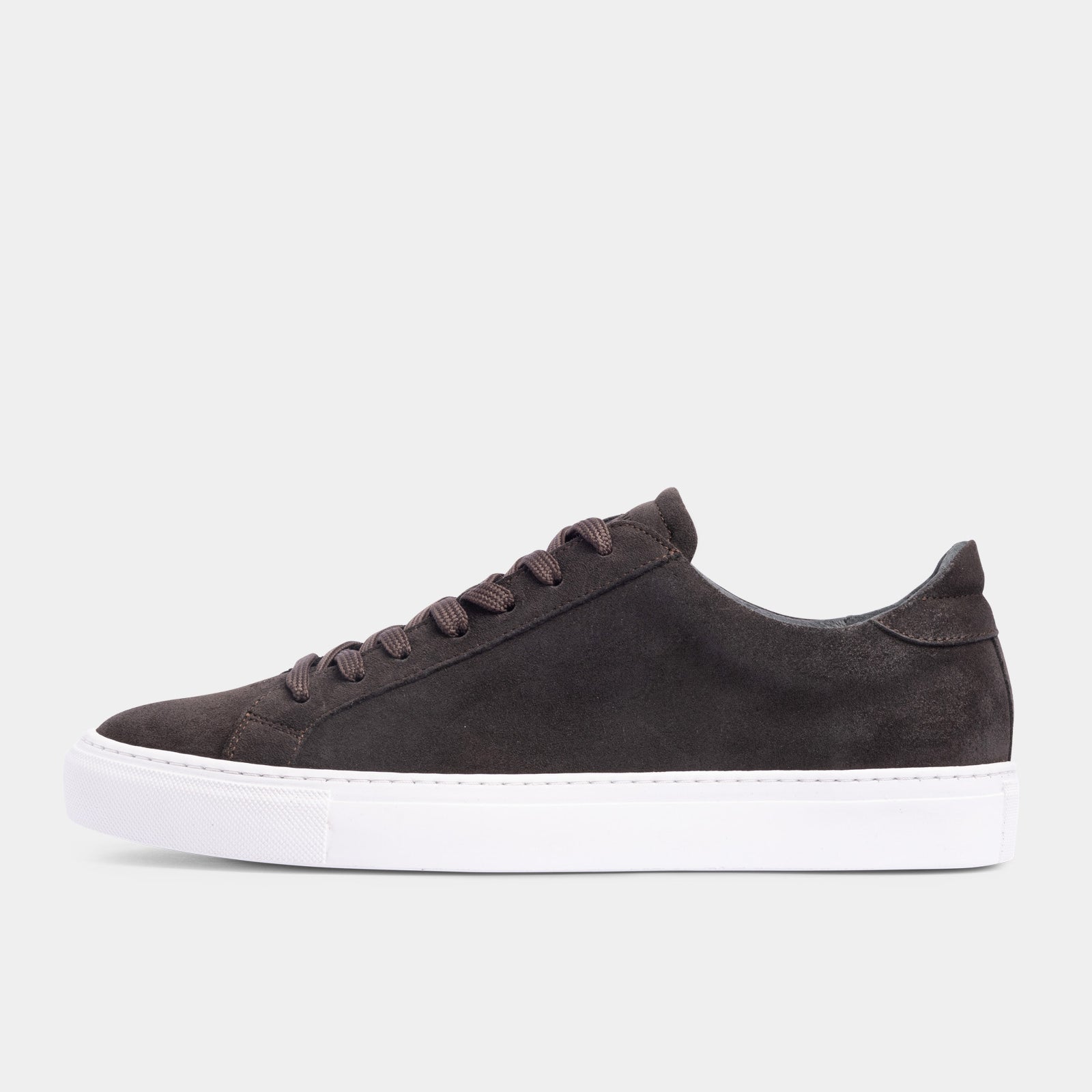 GARMENT PROJECT MAN Type - Charcoal Waxed Suede Sneakers 445 Charcoal