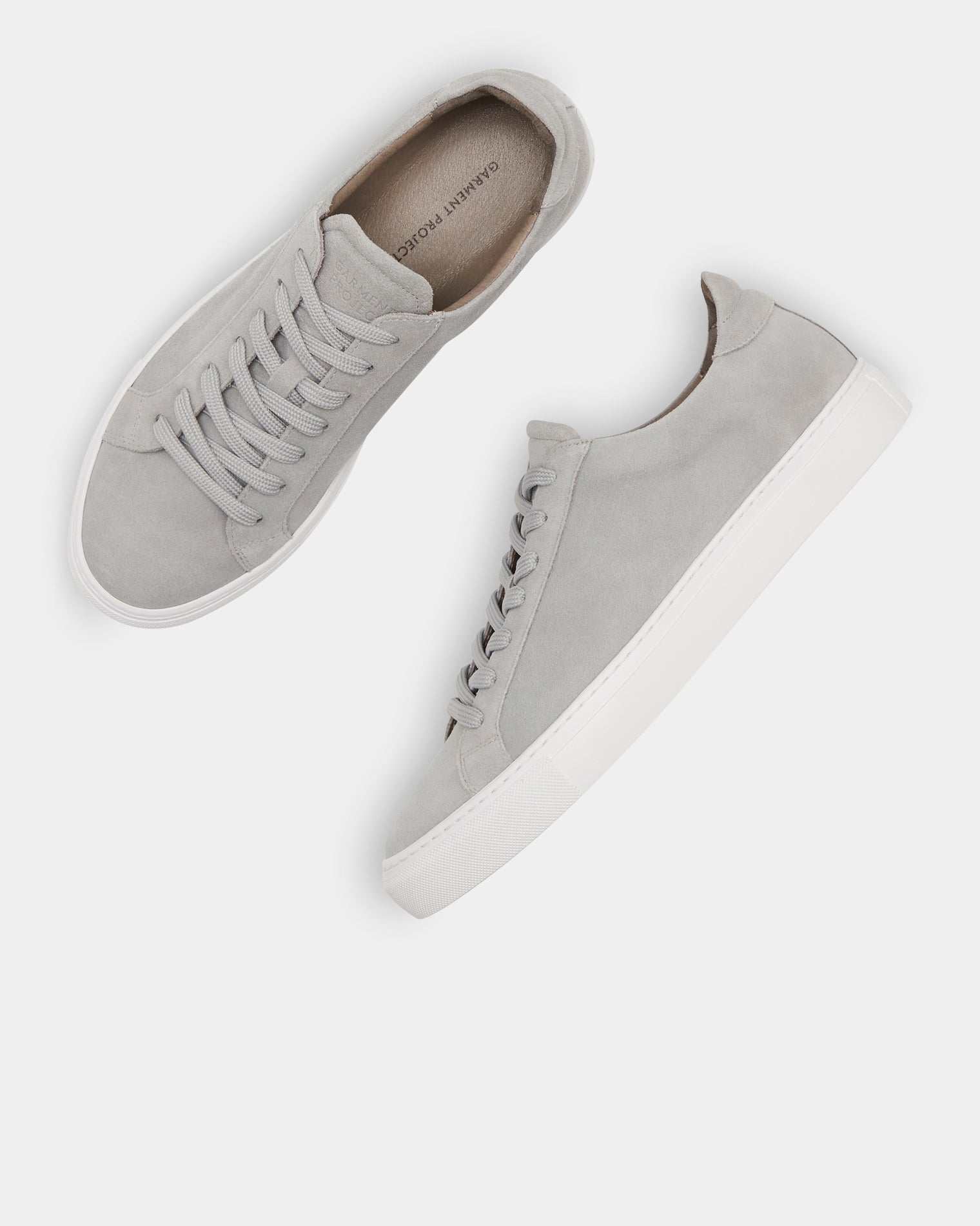 GARMENT PROJECT MAN Type - Light Grey Suede Sneakers 410 Light Grey
