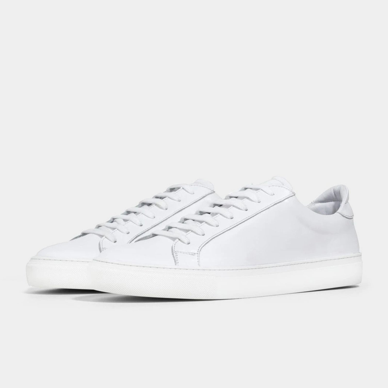 GARMENT PROJECT MAN Type - White Leather Sneakers 100 White