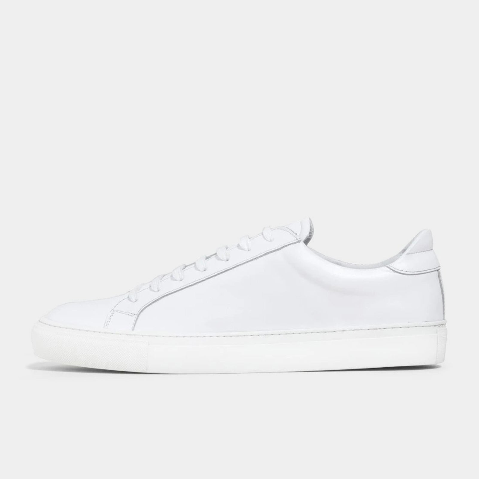 GARMENT PROJECT MAN Type - White Leather Sneakers 100 White