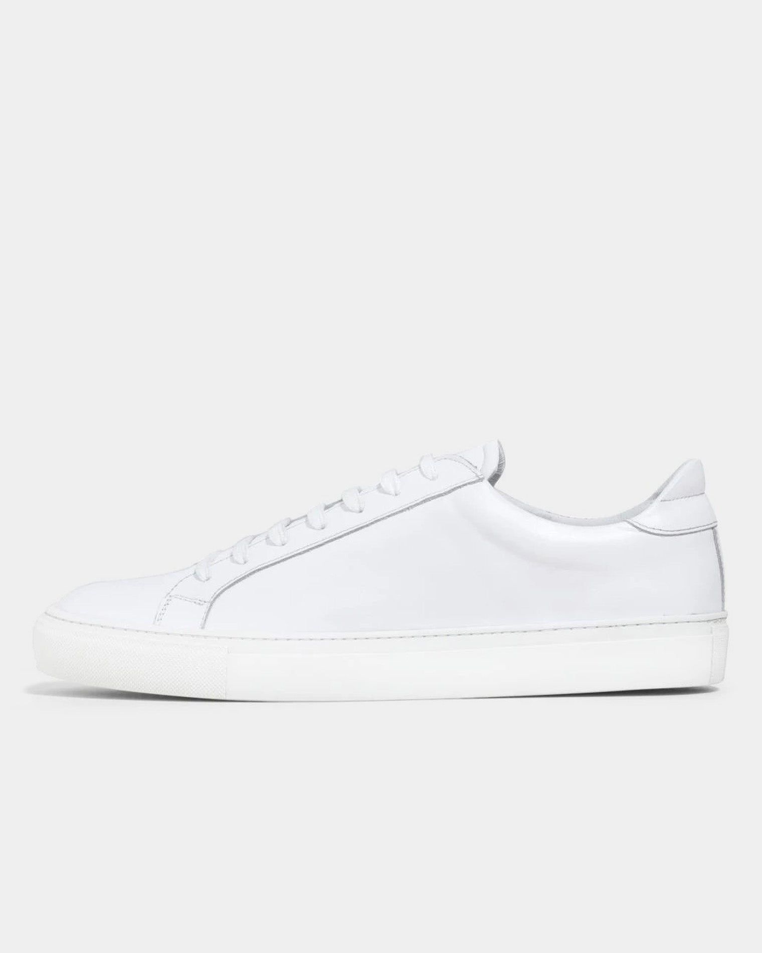GARMENT PROJECT MAN Type - White Leather Sneakers 100 White
