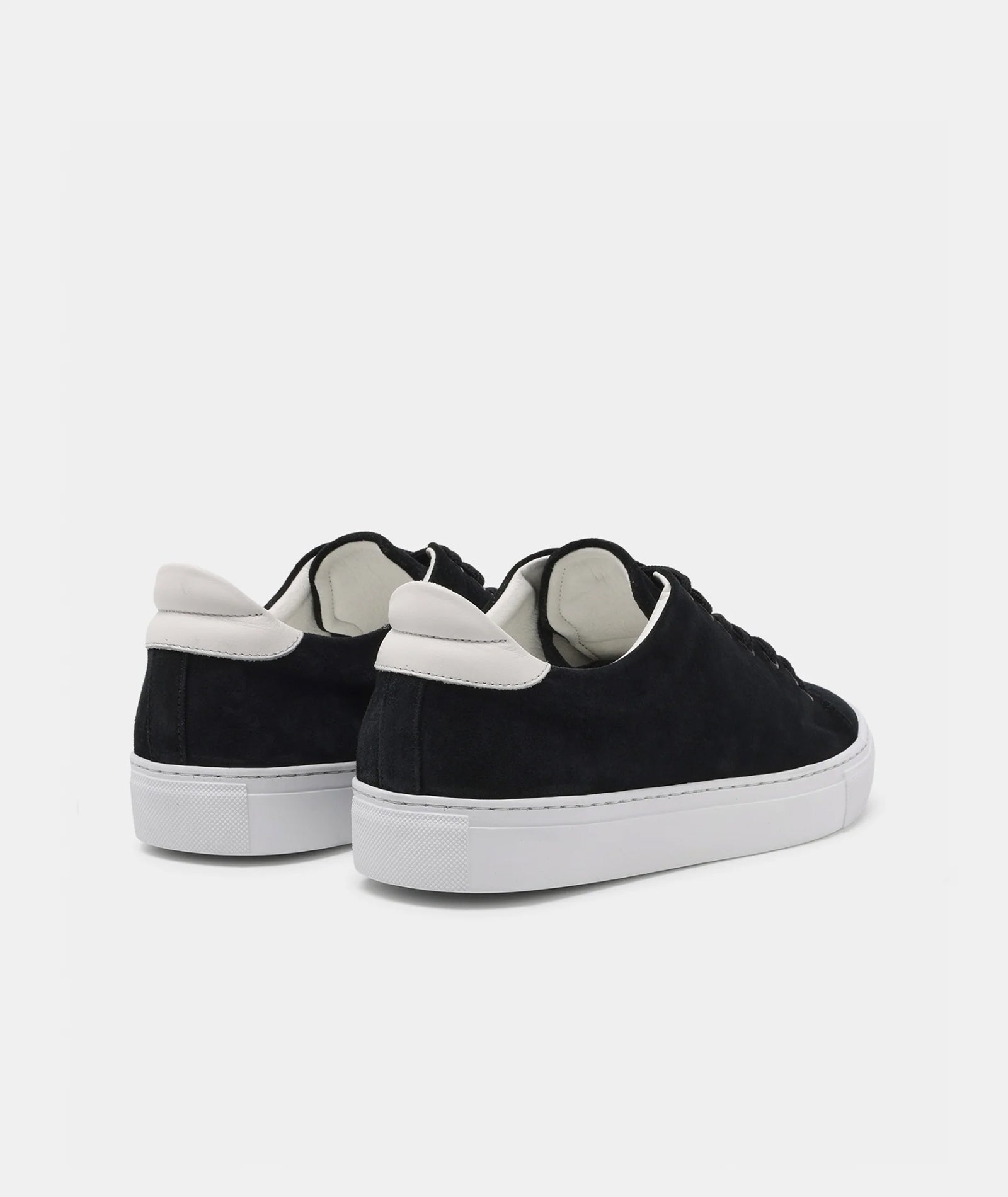 GARMENT PROJECT MAN Type ST - Black/White Suede Sneakers 999 Black