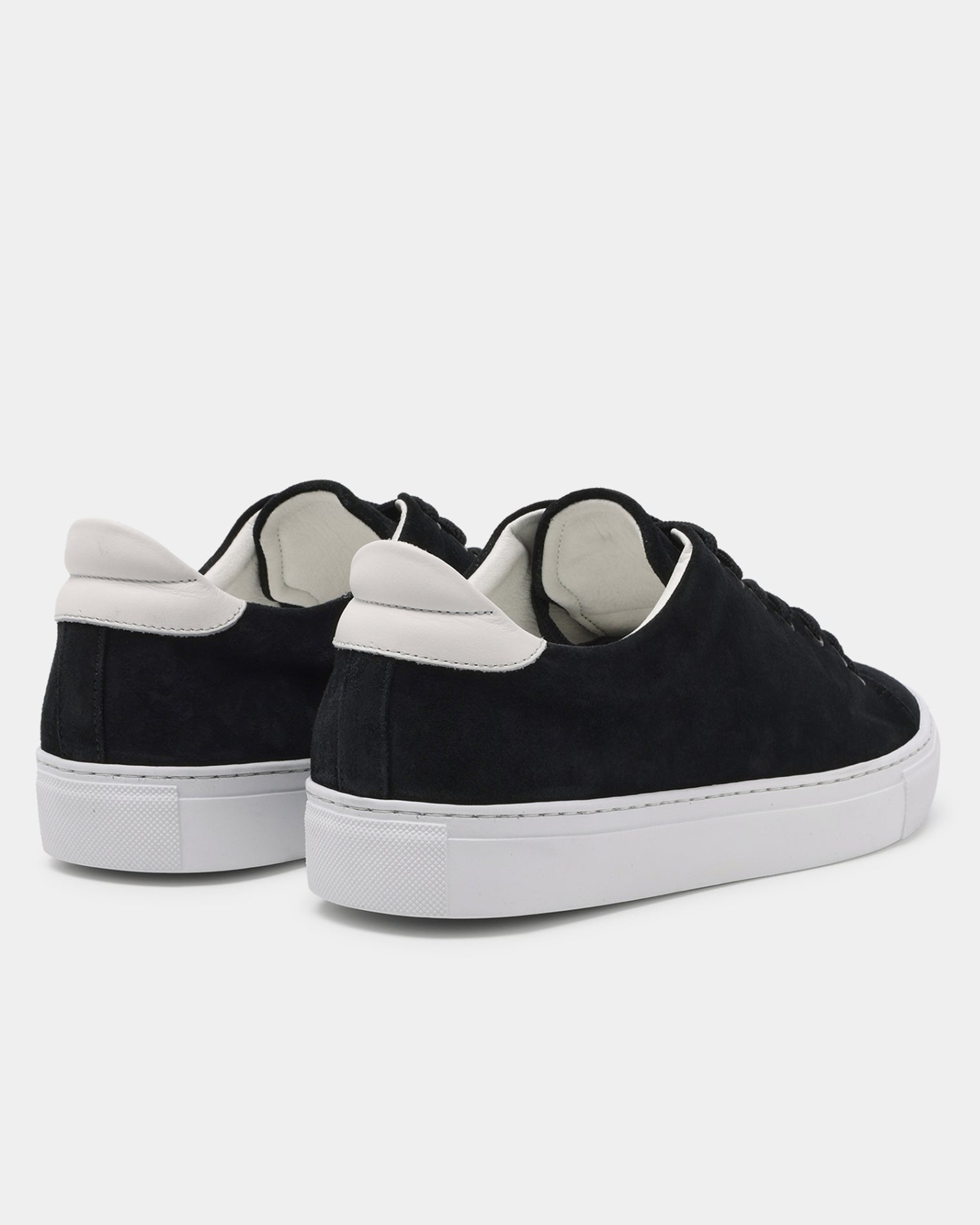 GARMENT PROJECT MAN Type ST - Black/White Suede Sneakers 999 Black