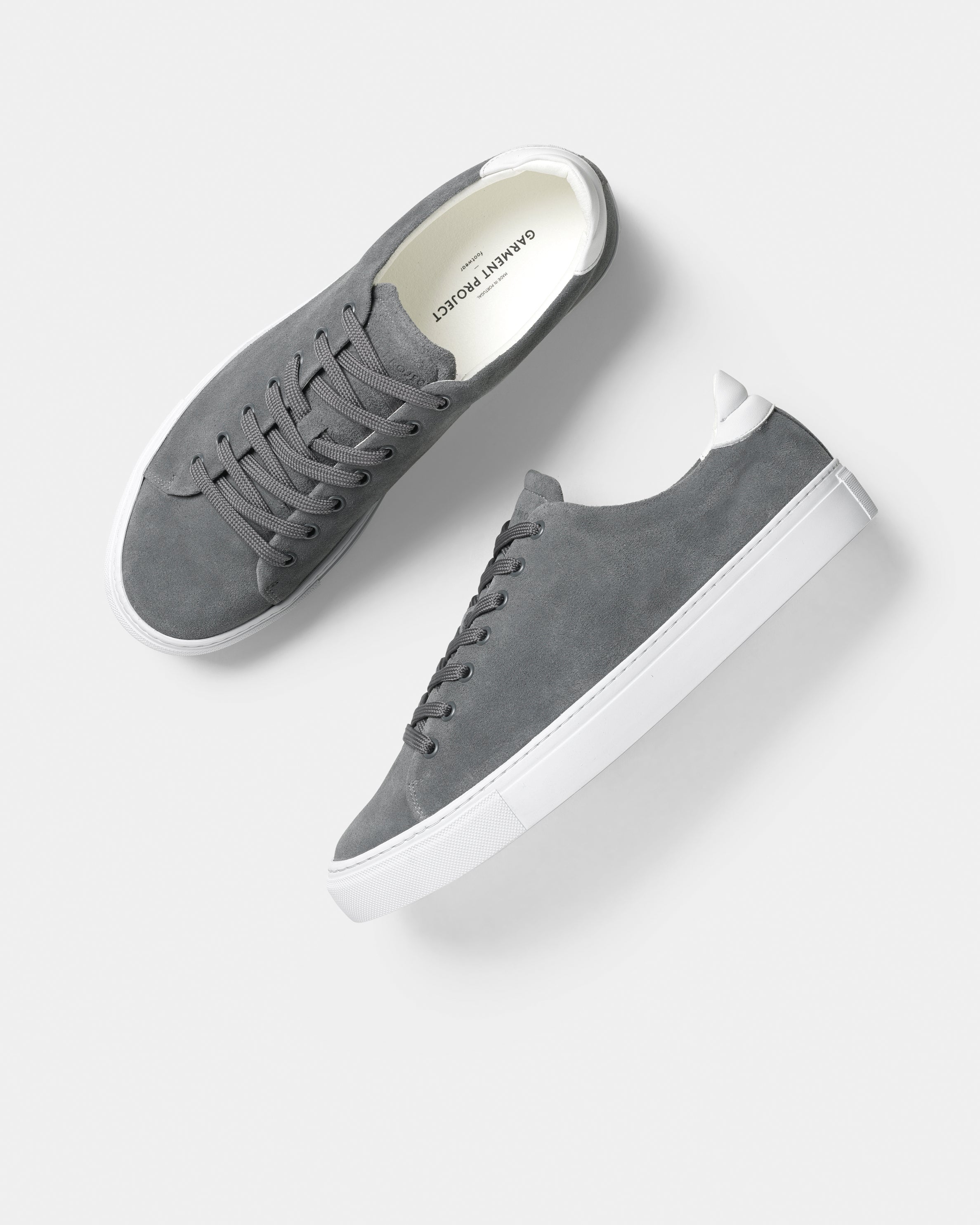 GARMENT PROJECT MAN Type ST - Dark Grey Suede Sneakers 7673 Dark Grey