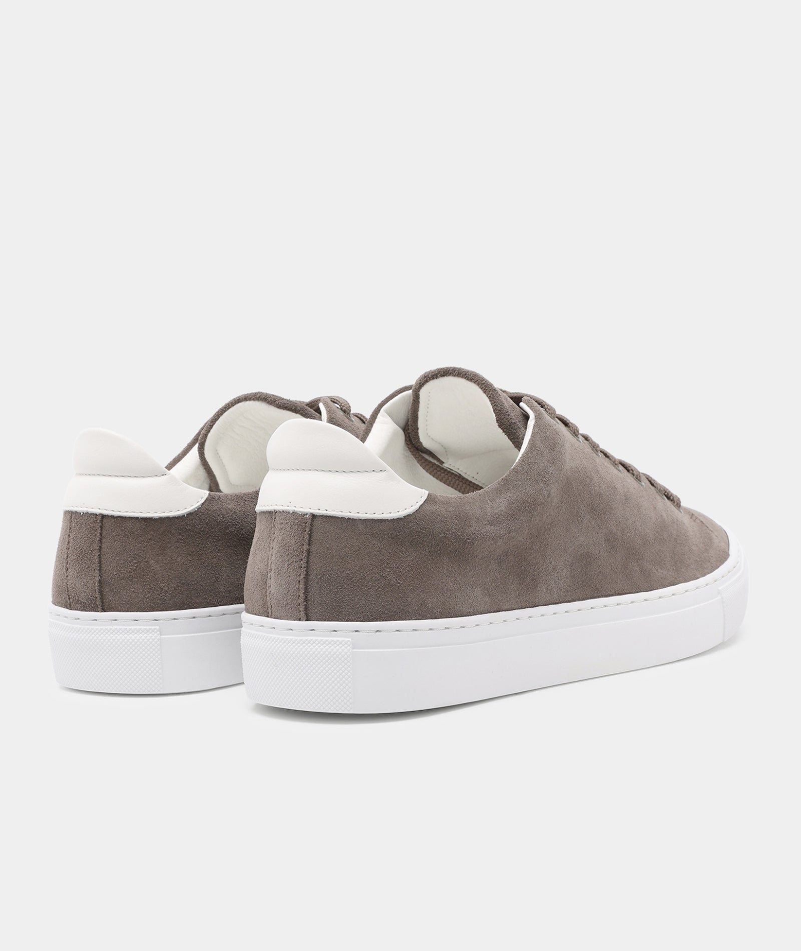 GARMENT PROJECT MAN Type ST - Elephant/White Suede Sneakers 460 Elephant