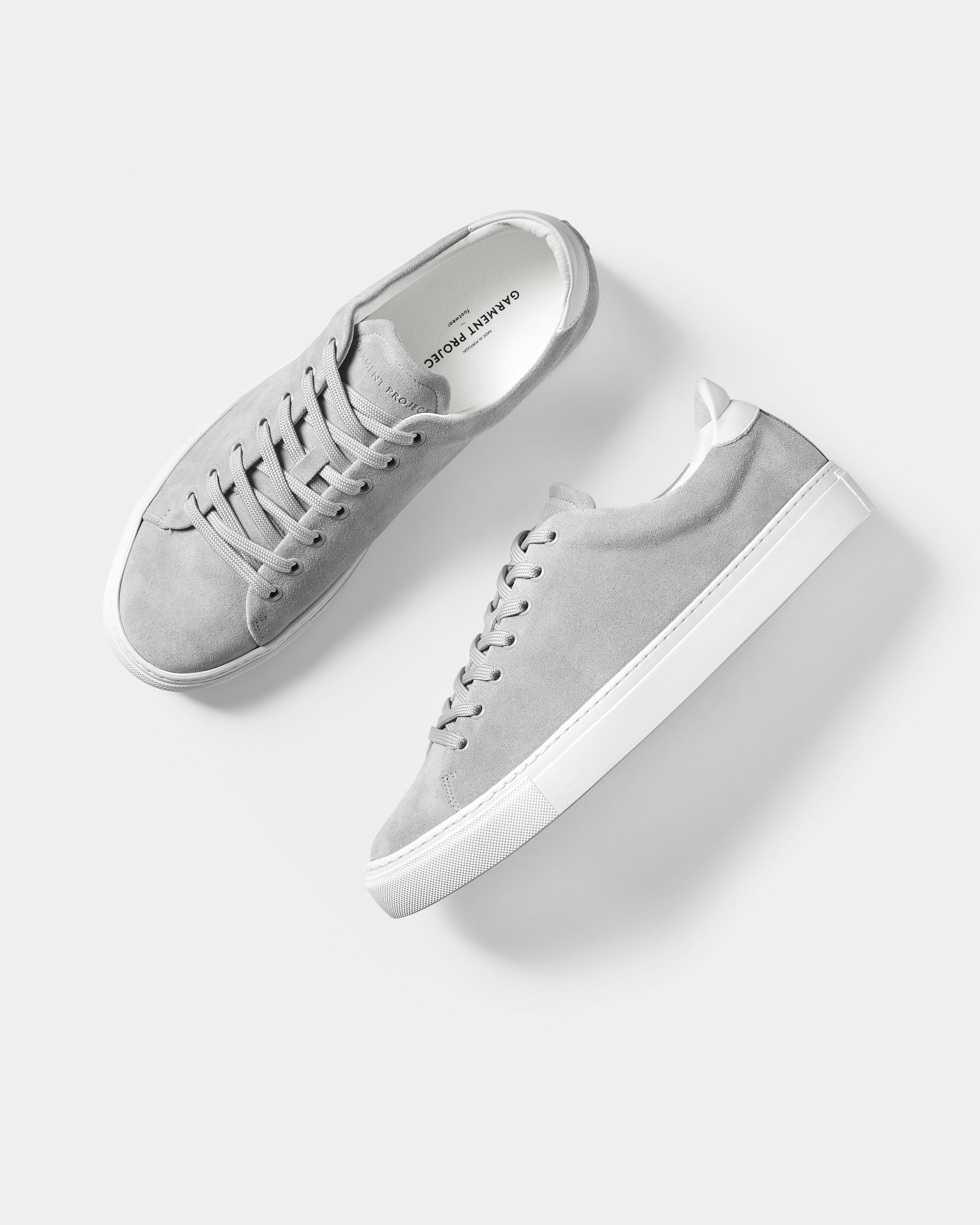 GARMENT PROJECT MAN Type ST - Light Grey Suede Sneakers 410 Light Grey