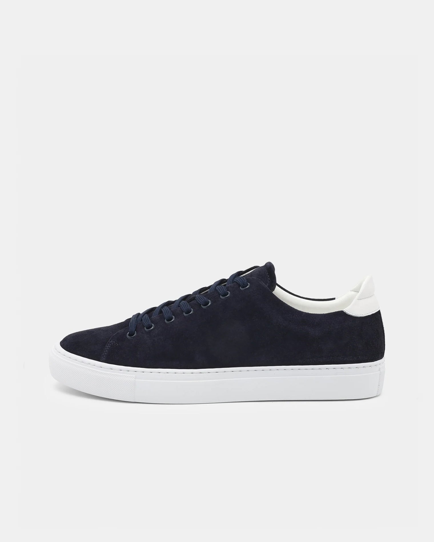GARMENT PROJECT MAN Type ST - Navy/White Suede Sneakers 500 Navy