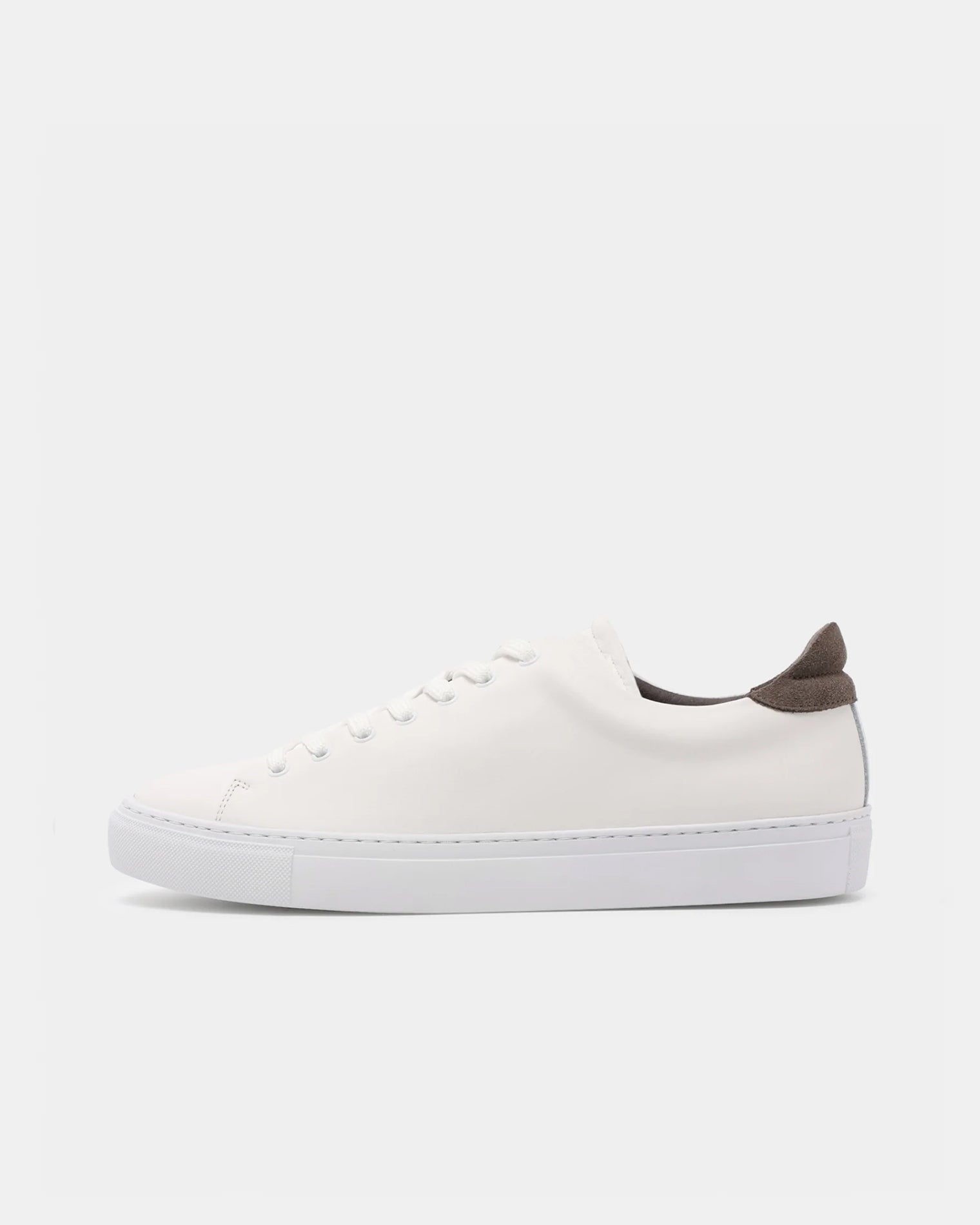 GARMENT PROJECT MAN Type ST - White/Elephant Leather Sneakers 100 White