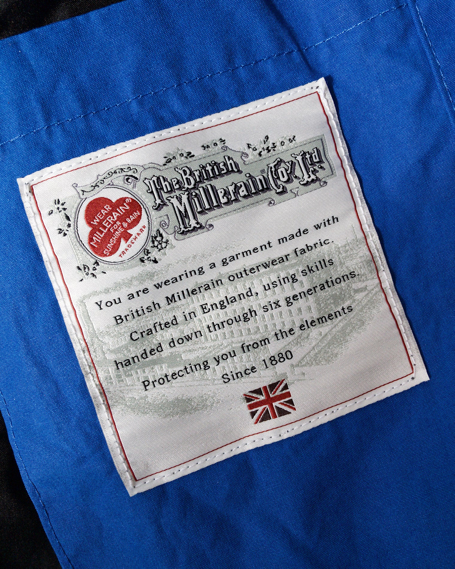 GARMENT PROJECT MAN Waxed Cotton Worker Jacket - Blue Jacket 550 Blue