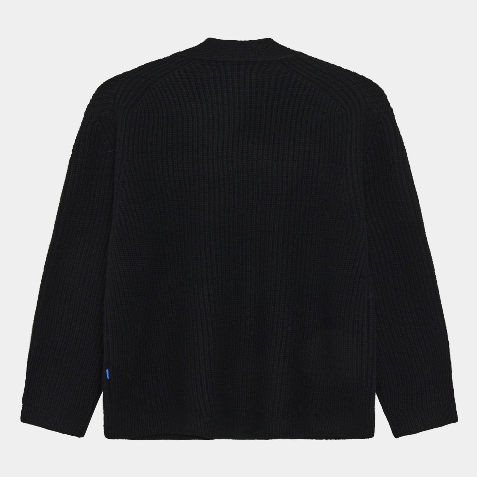 GARMENT PROJECT MAN Wool Knit Cardigan - Black Knit 999 Black