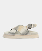 GARMENT PROJECT WMNS Yodi - Grey Tie Dye Canvas Sandals 430 Grey