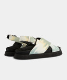 GARMENT PROJECT WMNS Yodi - Jade Tie Dye Canvas Sandals 243 Jade