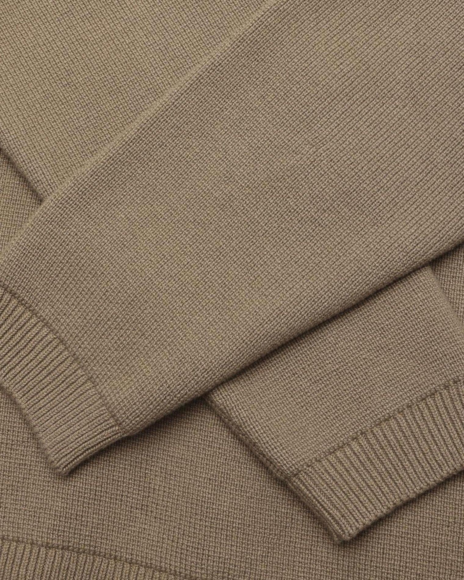 GARMENT PROJECT MAN Zipper Knit Cardigan - Moss Knit 175 Moss