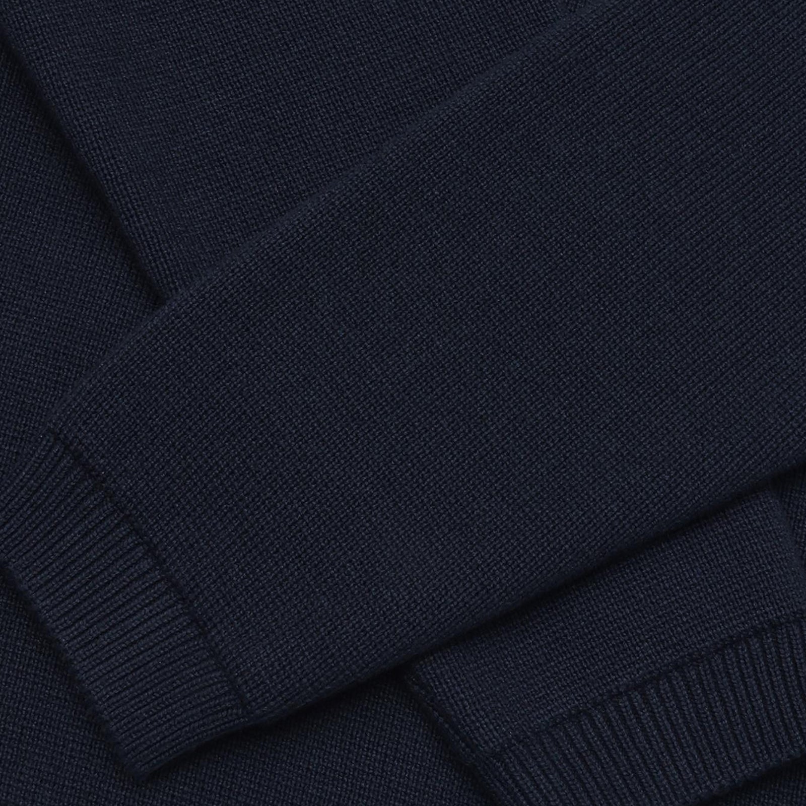 GARMENT PROJECT MAN Zipper Knit Cardigan - Navy Knit 500 Navy