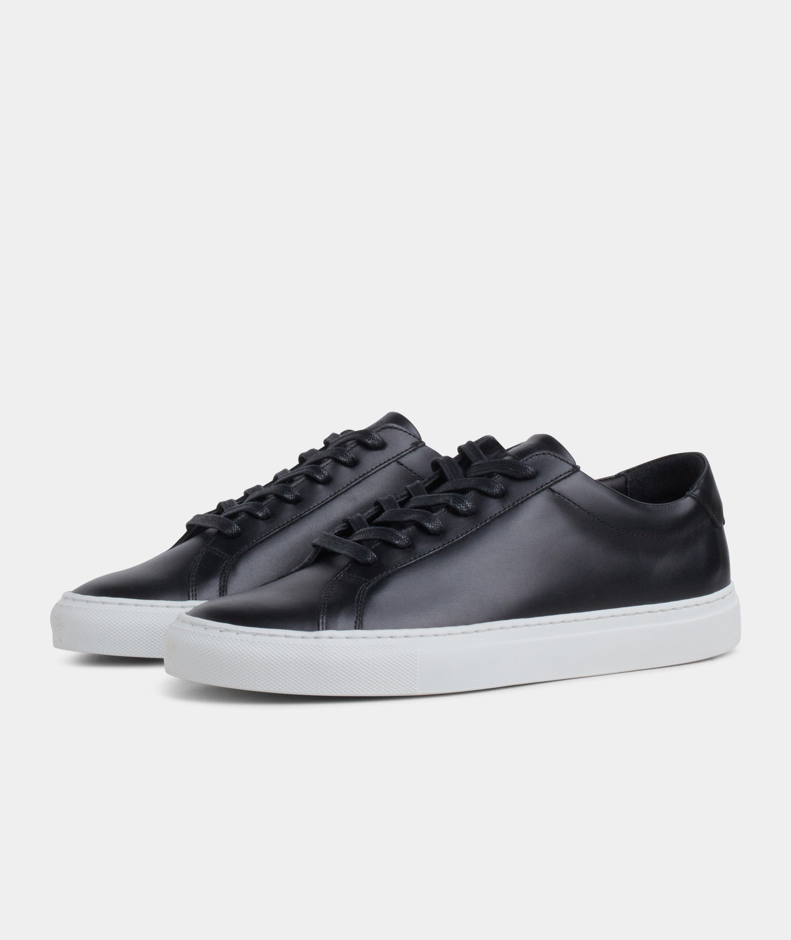 GARMENT PROJECT MAN GP0001 - Black Leather Sneakers 999 Black