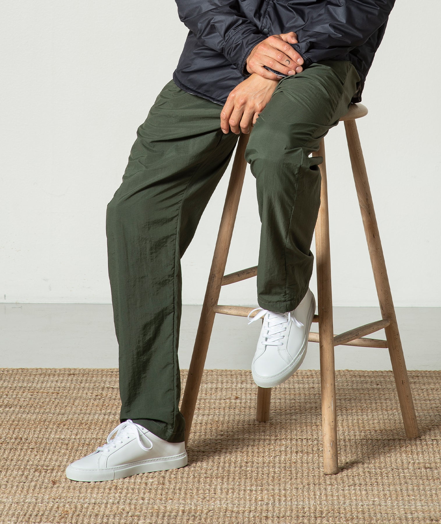 GARMENT PROJECT MAN GP0001 - White Leather Sneakers 100 White