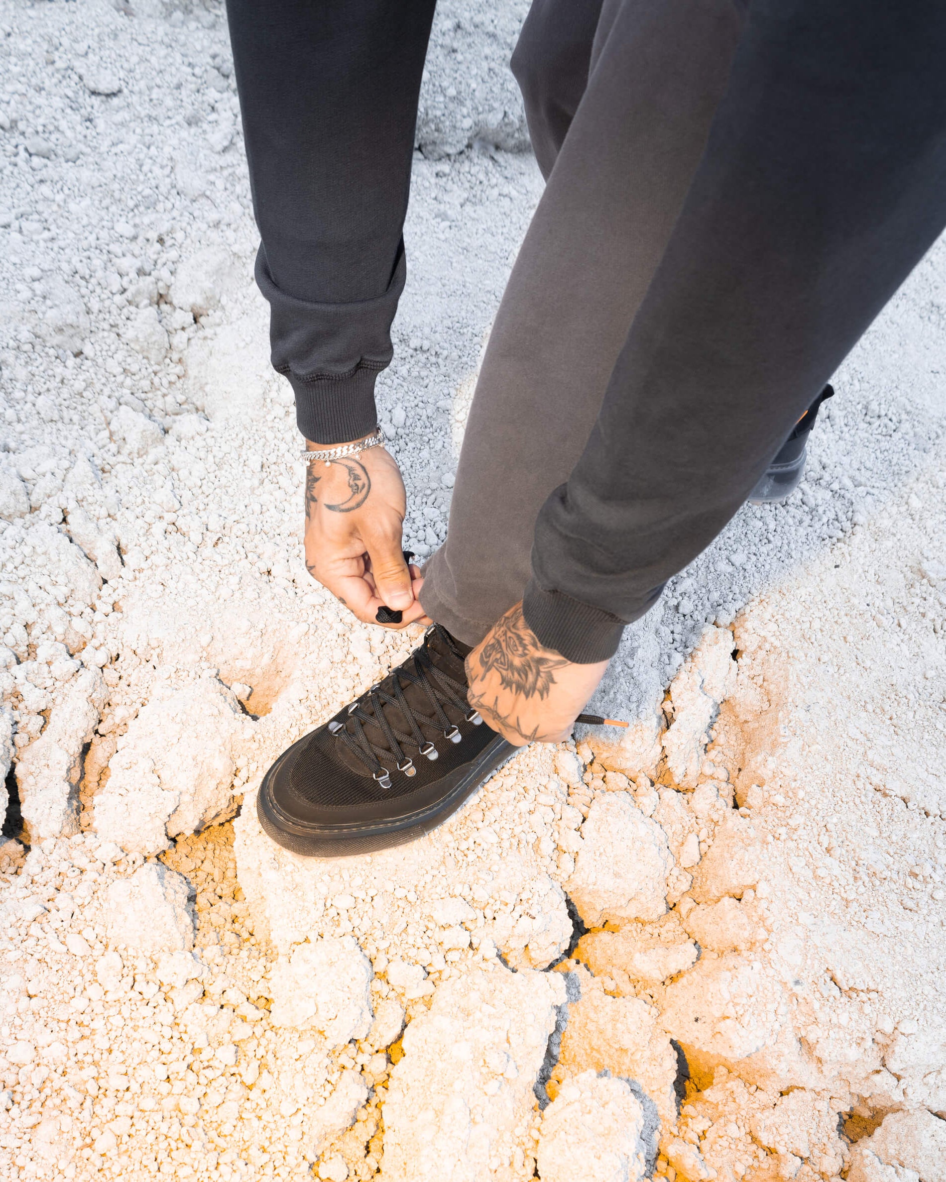 GARMENT PROJECT MAN GP Kai Sneaker x STORM - Black Sneakers 999 Black