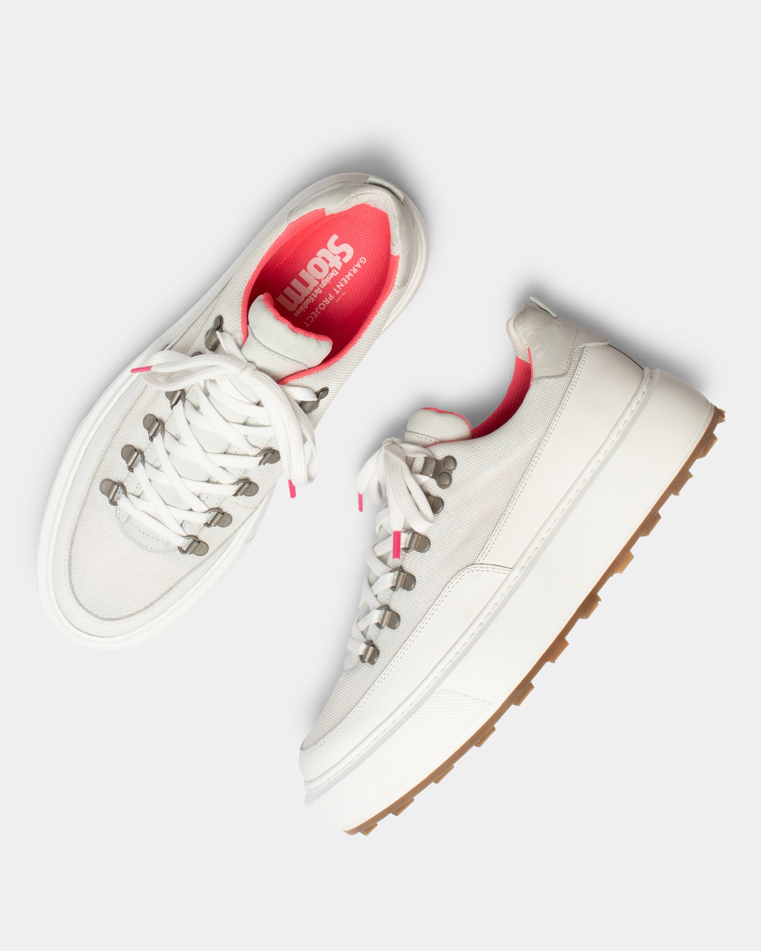 GARMENT PROJECT MAN GP Kai Sneaker x STORM - White Sneakers 100 White