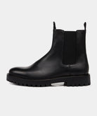 GARMENT PROJECT MAN Aaron Chelsea - Black Leather Shoes 999 Black